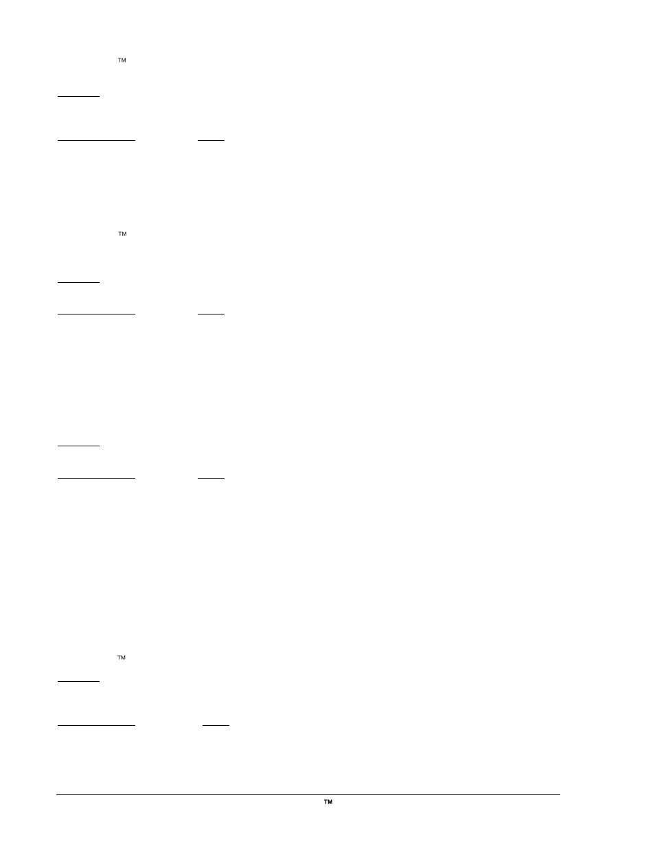 Ascii character data format (asc (1)), Ascii string data format (asc (x)), Bit mapped data format (bm (x)) | Basler Electric BE1-851 Modbus Protocol User Manual | Page 16 / 70