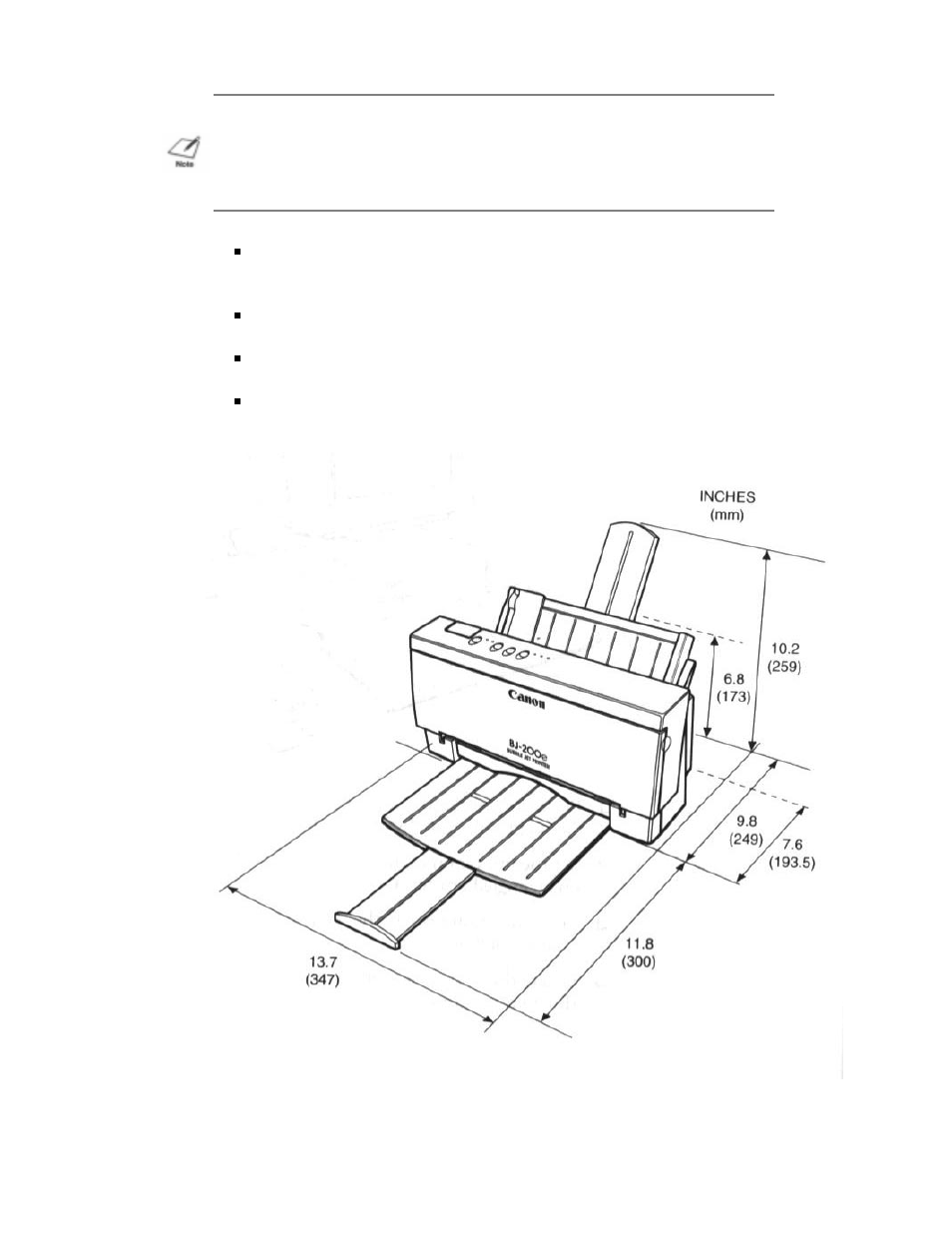 Canon BJ-200e User Manual | Page 12 / 86