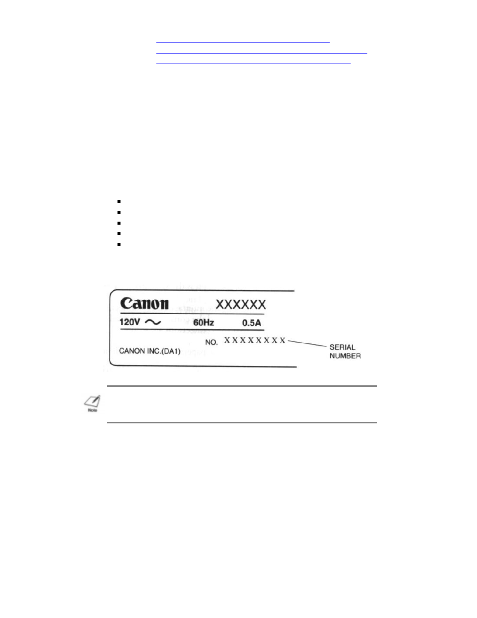 Operational problems, The printer does not turn on | Canon BJ-200e User Manual | Page 61 / 86