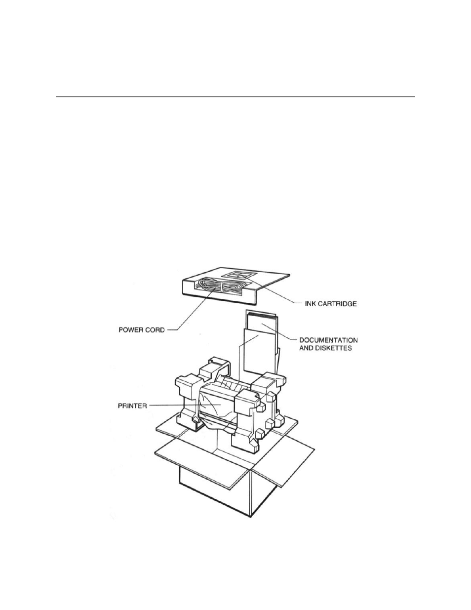 Chp.2: setting up the printer, Unpacking the printer, Chapter 2 | Setting up the printer, Chapter 2 setting up the printer | Canon BJ-200e User Manual | Page 9 / 86