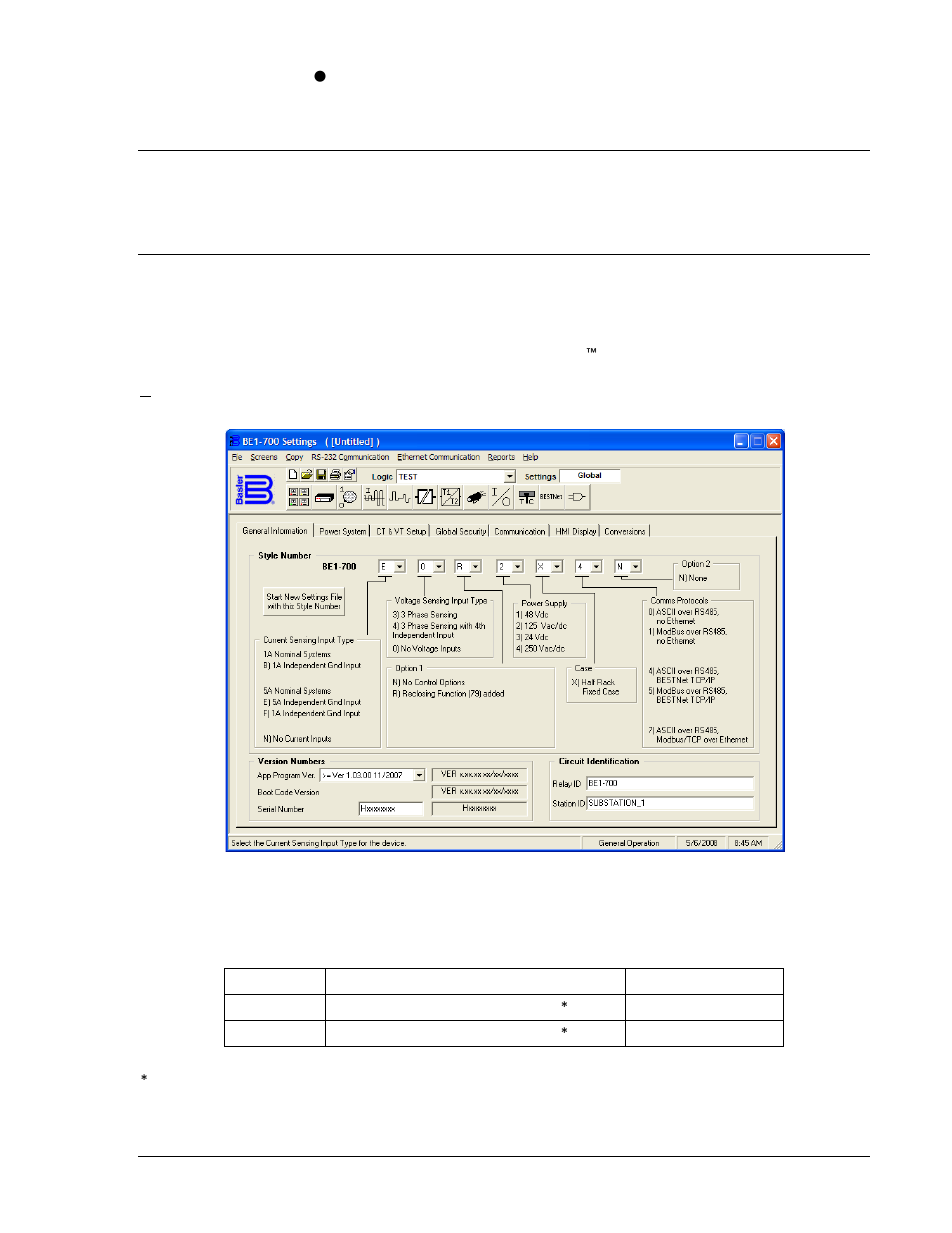 Introduction, Relay identifier information, Section 6 | Reporting and alarm functions -1, Introduction -1, Relay identifier information -1 | Basler Electric BE1-700 User Manual | Page 133 / 460
