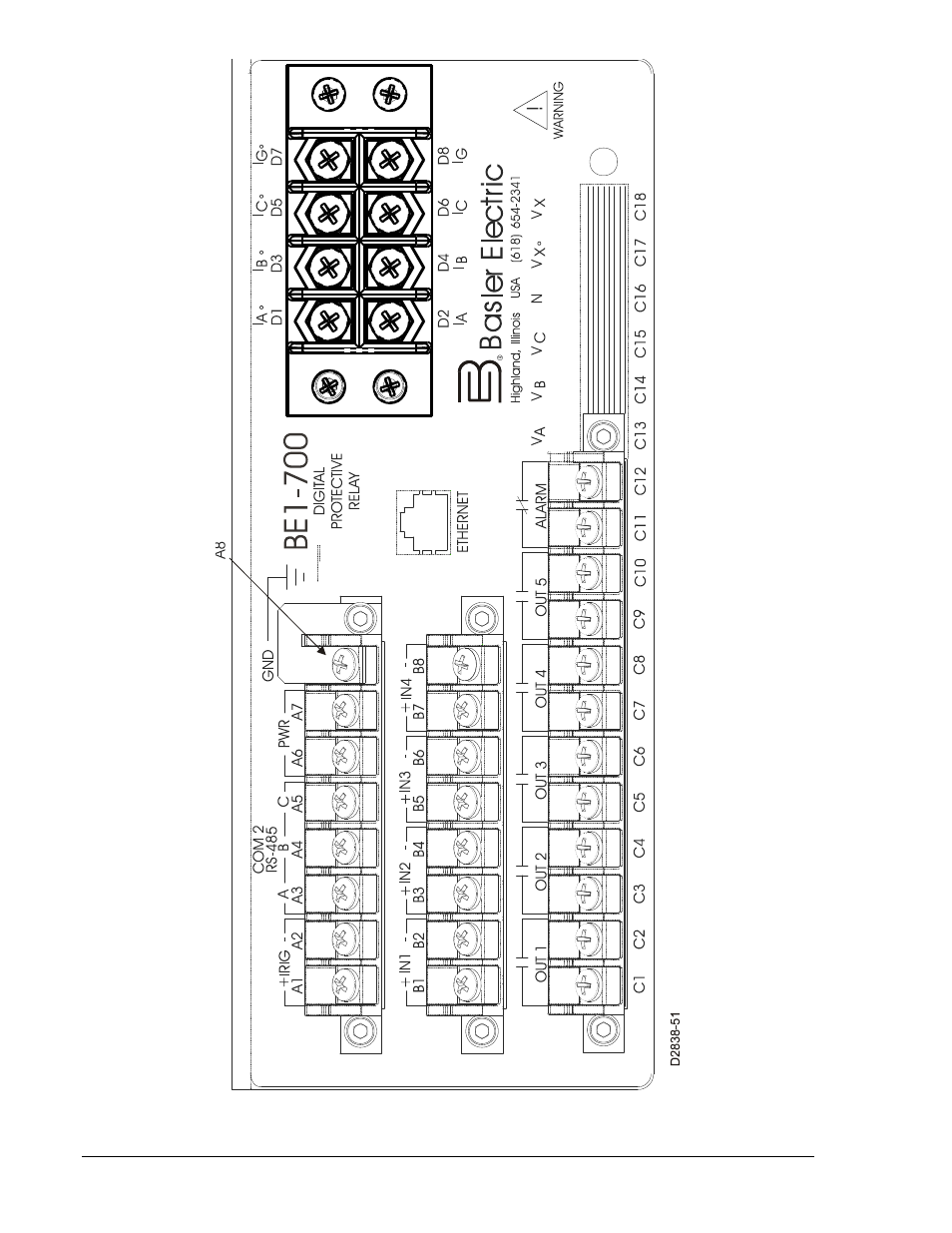 Basler Electric BE1-700 User Manual | Page 274 / 460