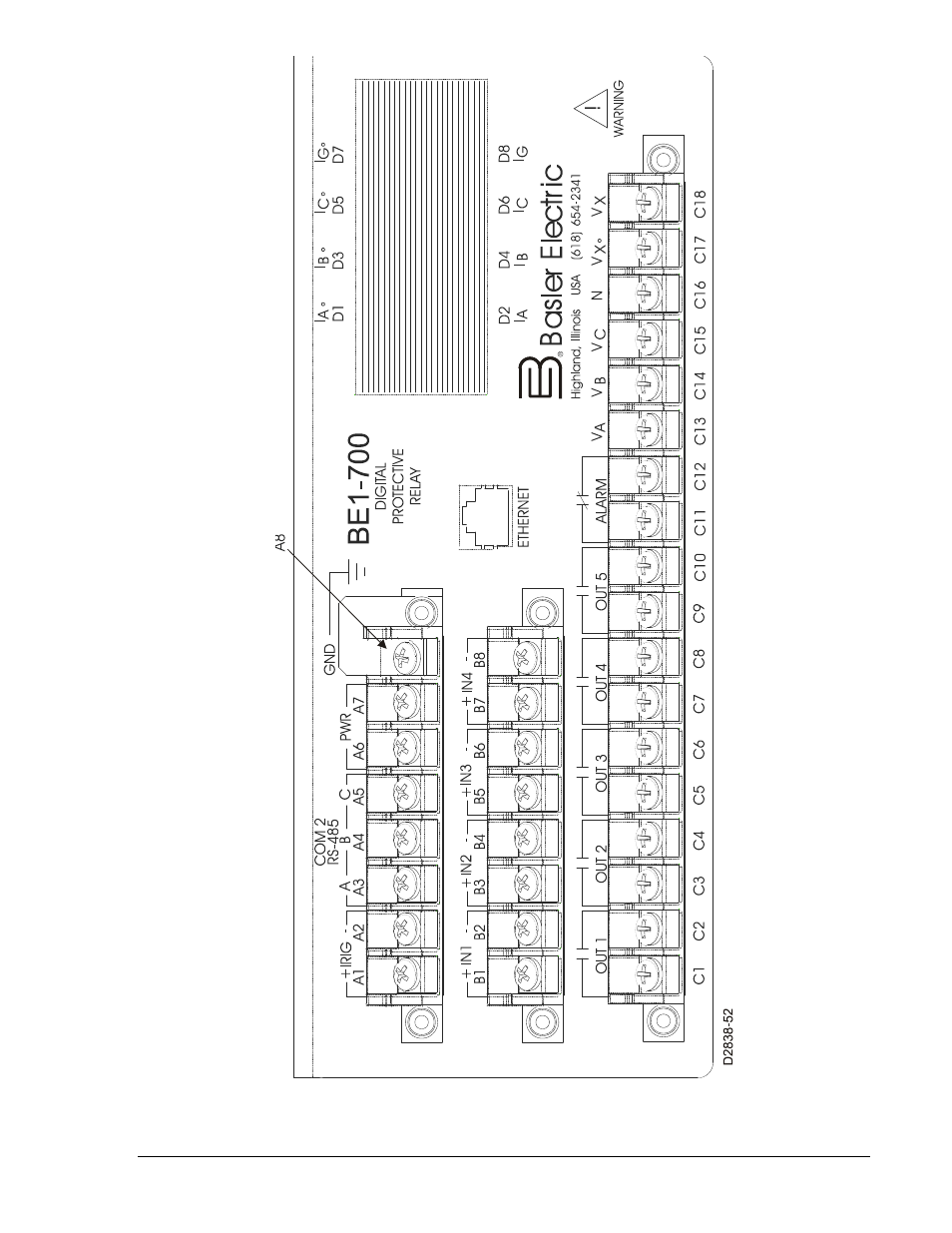 Basler Electric BE1-700 User Manual | Page 275 / 460