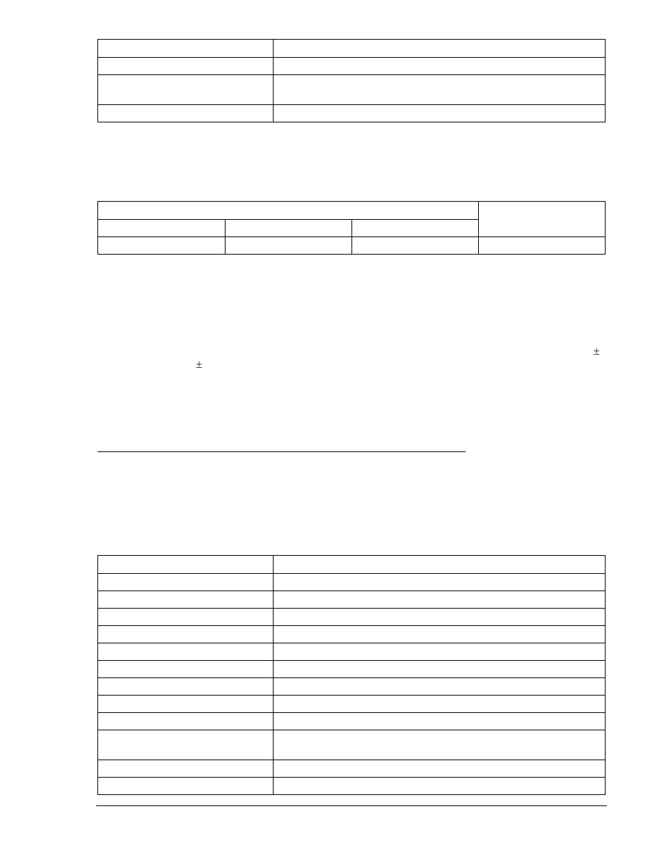 Table 13-18. 50tq/150tq time delay settings -19, Table 13-19. 50tn/150tn pickup test commands -19 | Basler Electric BE1-700 User Manual | Page 315 / 460