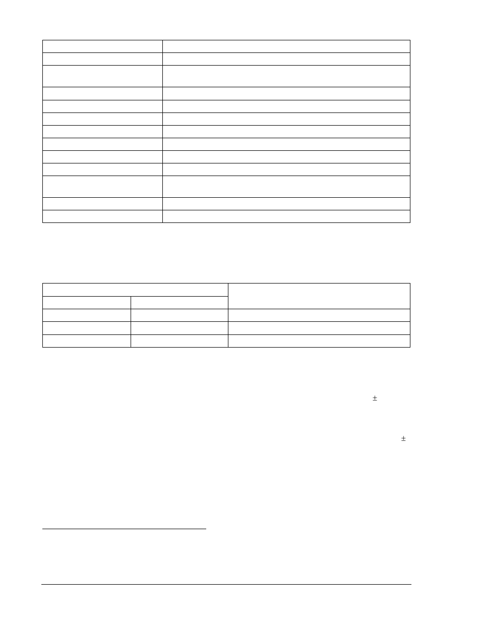 Table 13-40. 27p and 59p pickup test commands -28, Table 13-41. 27p and 59p pickup settings -28, N table | Basler Electric BE1-700 User Manual | Page 324 / 460