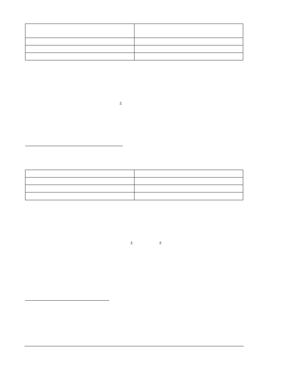 Over/underfrequency (81) (be1-700v), Over/underfrequency (81) (be1-700v) -36, Table 13-57. 47 pickup settings -36 | Table 13-58. 47 pickup and time delay settings -36 | Basler Electric BE1-700 User Manual | Page 332 / 460