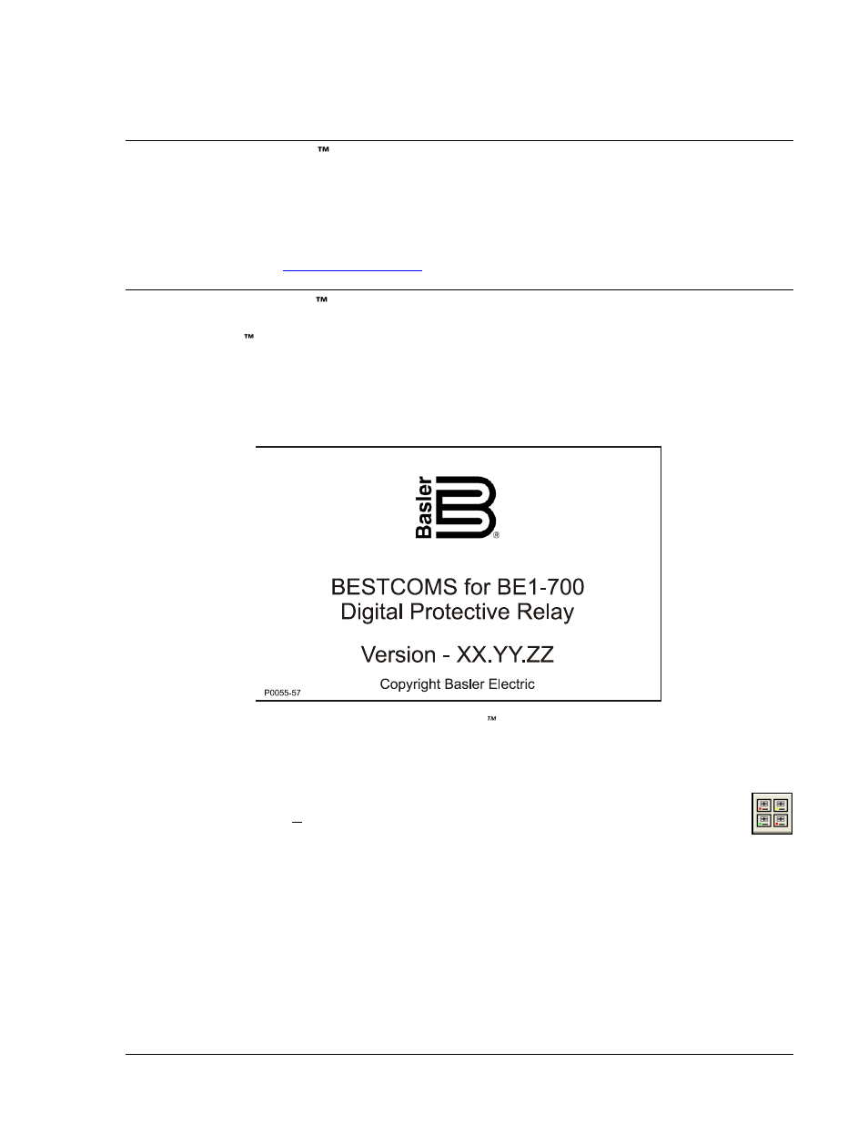 Connecting the pc to the relay, Updating bestcoms™ software, Starting bestcoms | Start bestcoms, System setup summary screen, Connecting the pc to the relay -3, Updating bestcoms, Software -3, System setup summary screen -3, Figure 14-2. bestcoms splash screen -3 | Basler Electric BE1-700 User Manual | Page 357 / 460