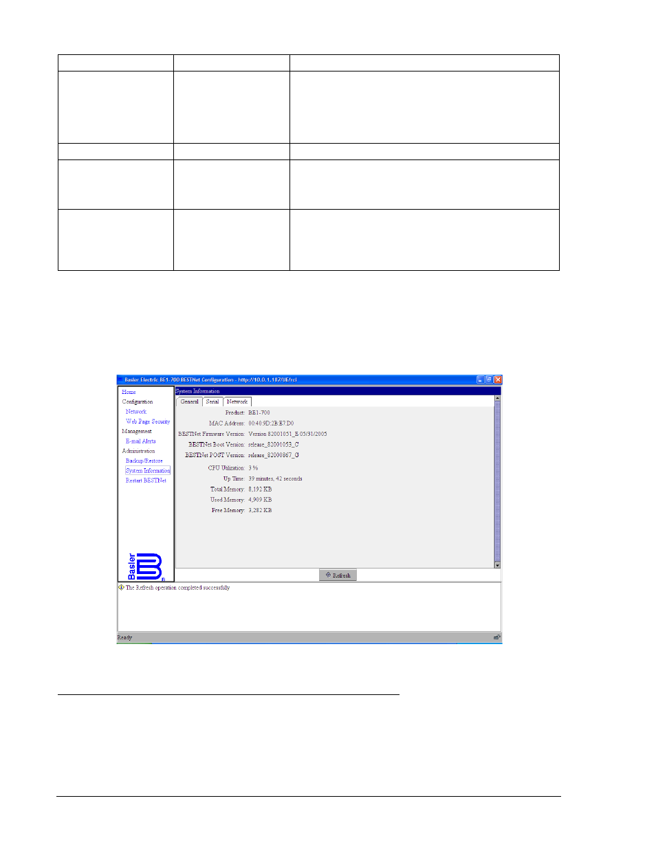 System information, System information -10 | Basler Electric BE1-700 User Manual | Page 402 / 460