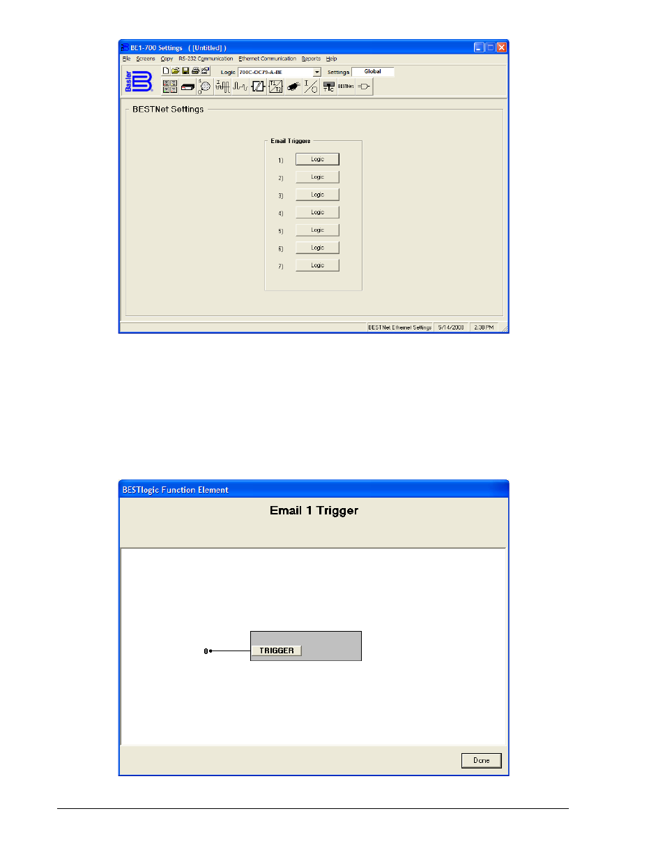 Figure 15-17. bestnet settings screen -18 | Basler Electric BE1-700 User Manual | Page 410 / 460