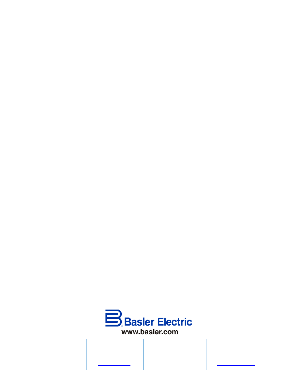Basler Electric BE1-700 User Manual | Page 460 / 460