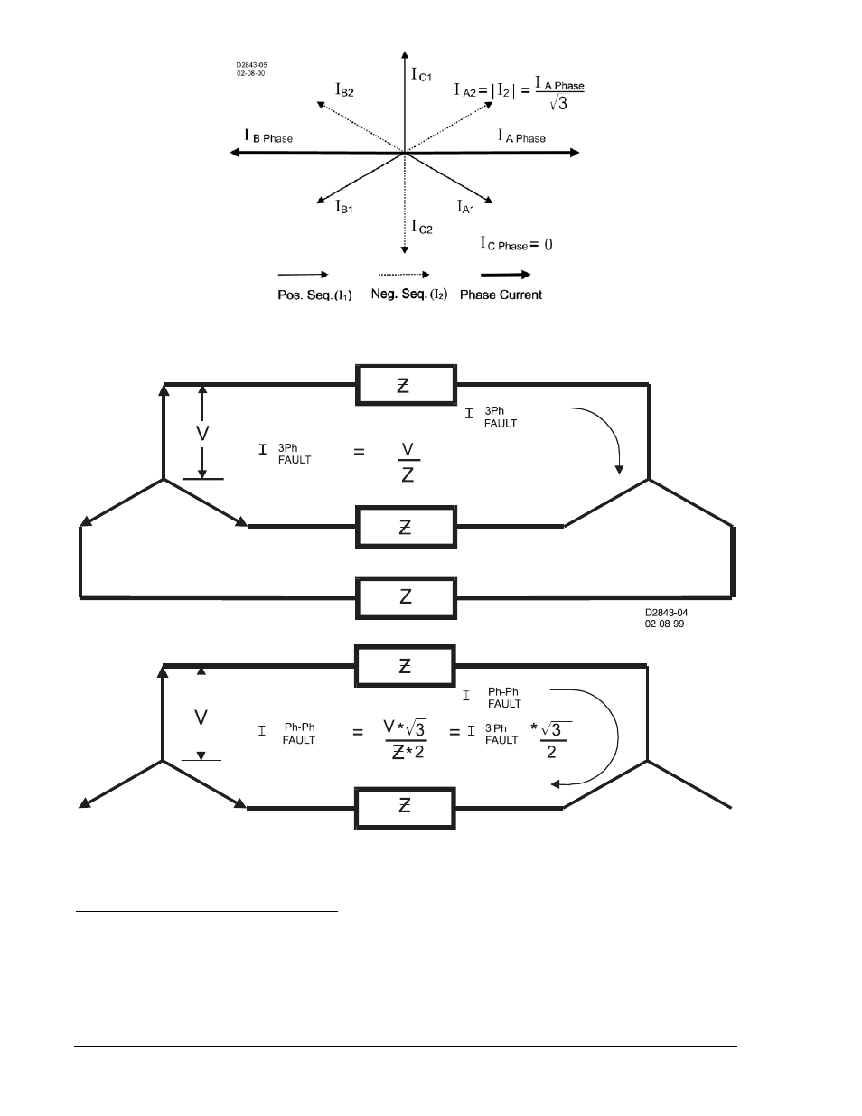 Negative-sequence coordination settings -18, Figure 4-14. phase-to-phase fault magnitude -18 | Basler Electric BE1-700 User Manual | Page 74 / 460