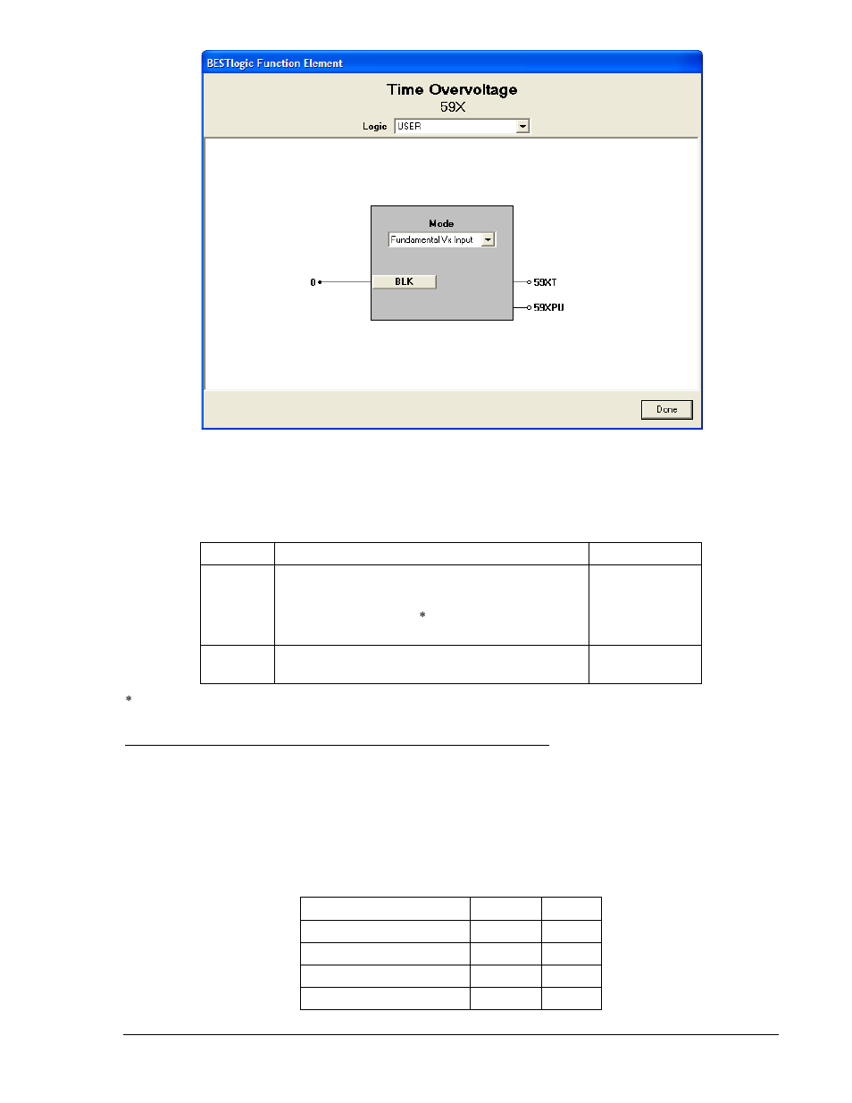 Table 4-19. vtx connection settings -31 | Basler Electric BE1-700 User Manual | Page 87 / 460