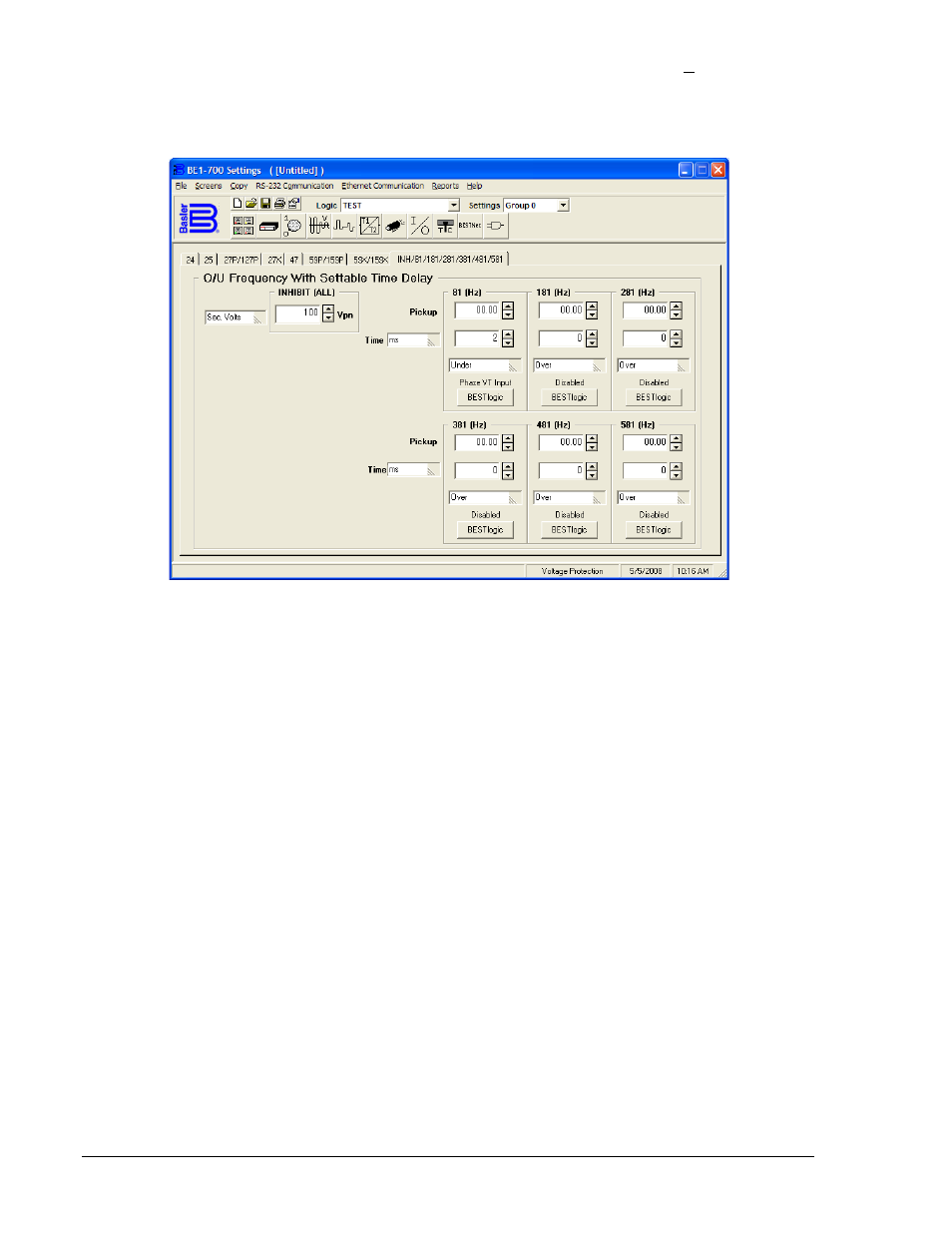 Basler Electric BE1-700 User Manual | Page 94 / 460
