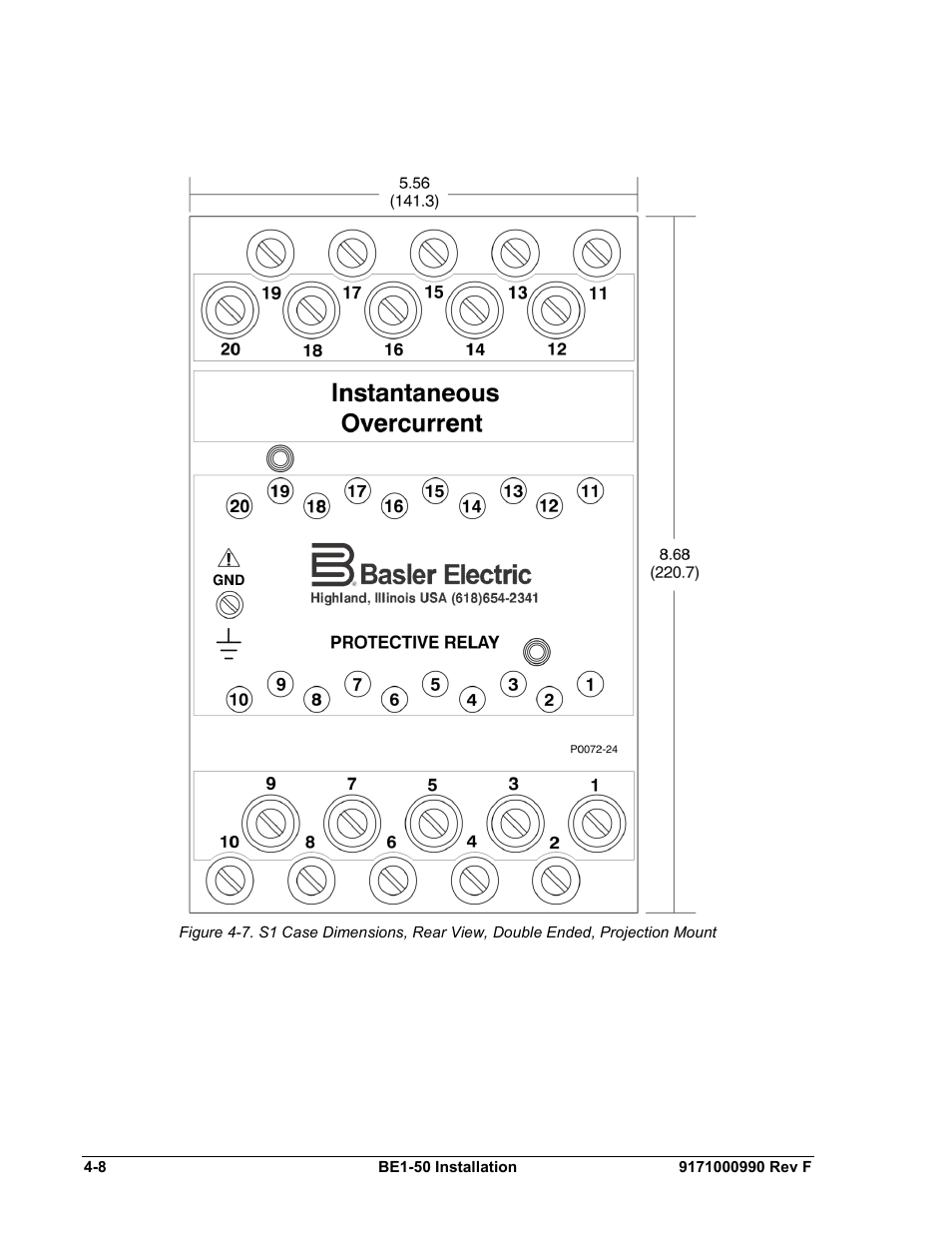 Basler Electric BE1-50 User Manual | Page 28 / 44