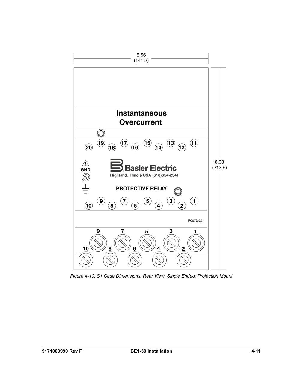 Basler Electric BE1-50 User Manual | Page 31 / 44