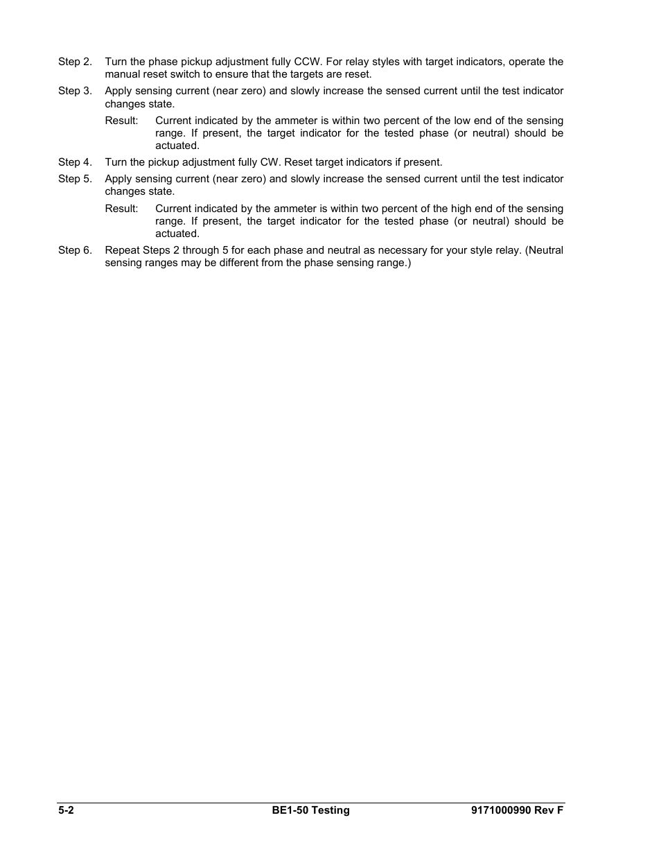 Basler Electric BE1-50 User Manual | Page 42 / 44