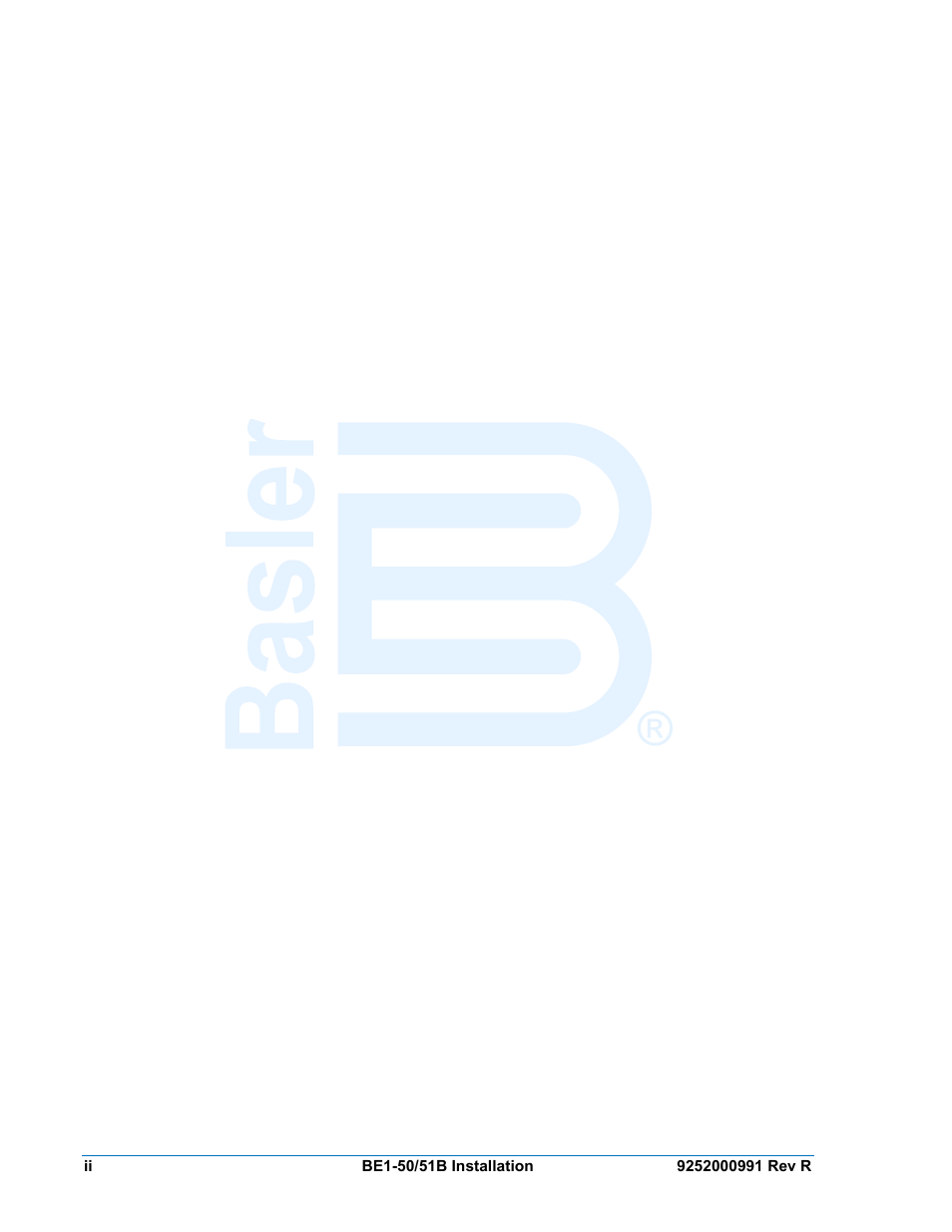 Basler Electric BE1-50/51B User Manual | Page 34 / 76