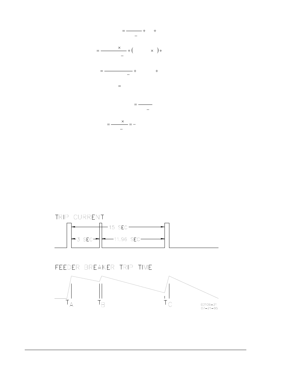 Figure 4-1. coordination timing diagram -2 | Basler Electric BE1-50/51B-122 User Manual | Page 36 / 66