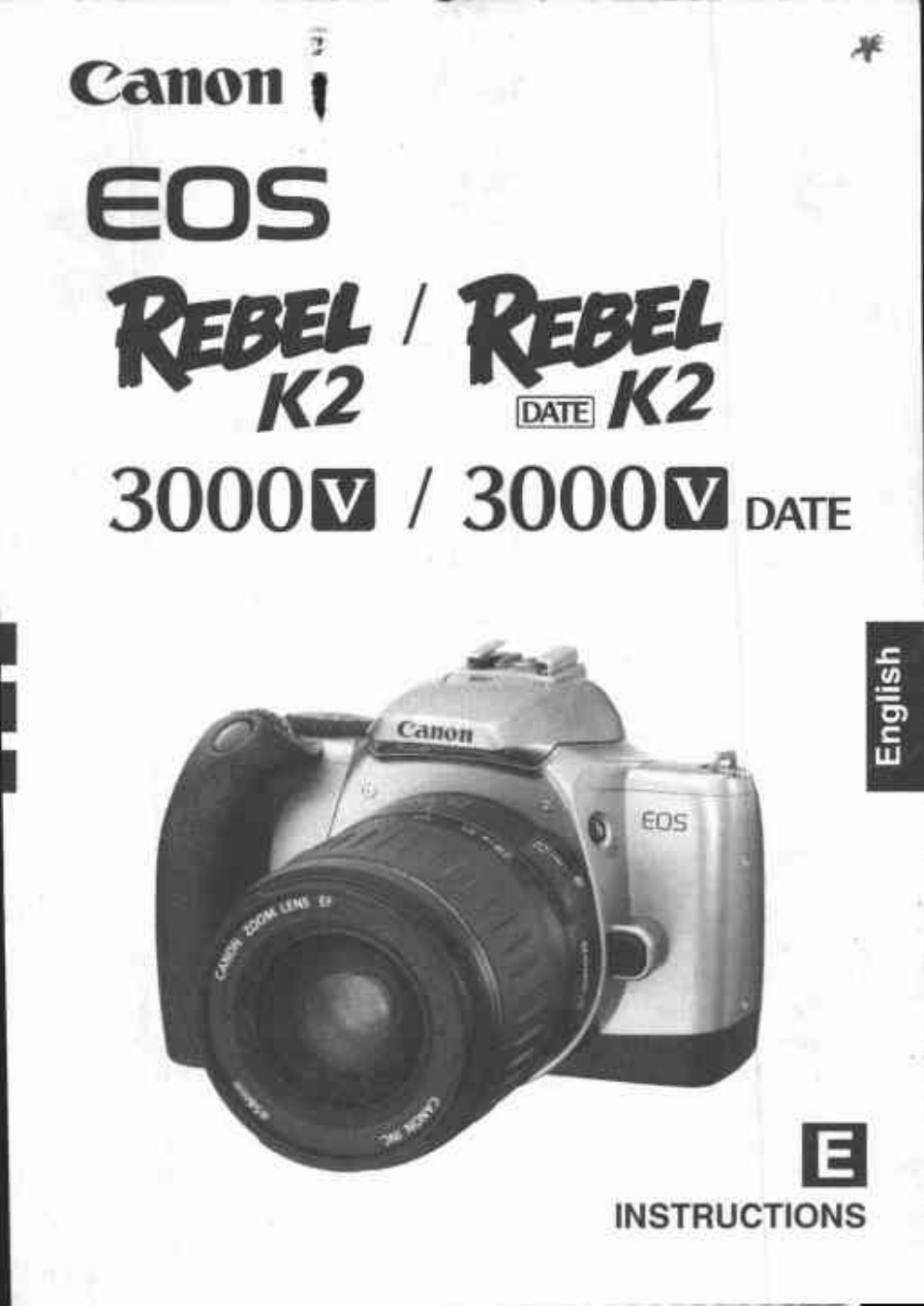 Canon 3000 V User Manual | 48 pages