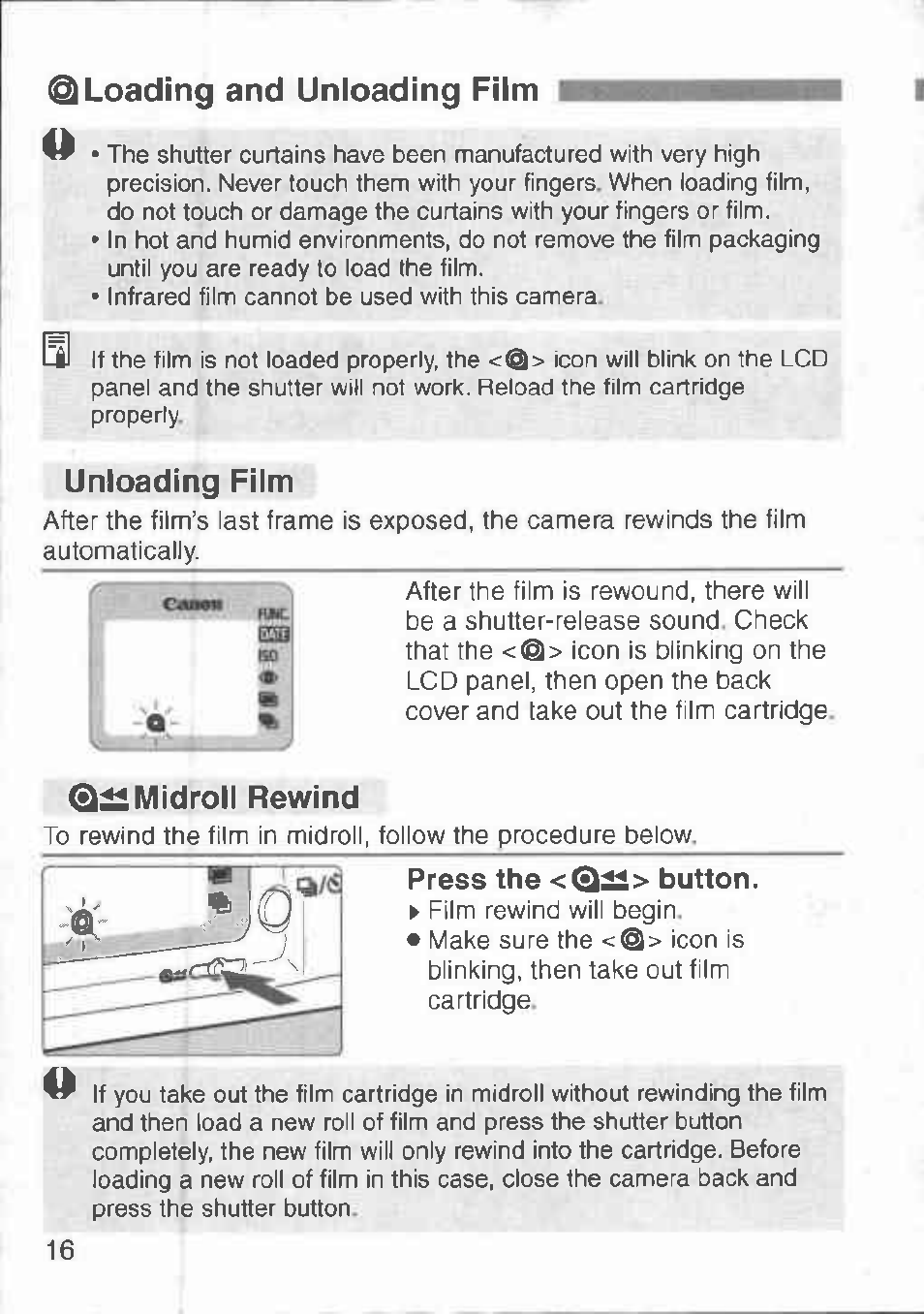 Canon 3000 V User Manual | Page 16 / 48