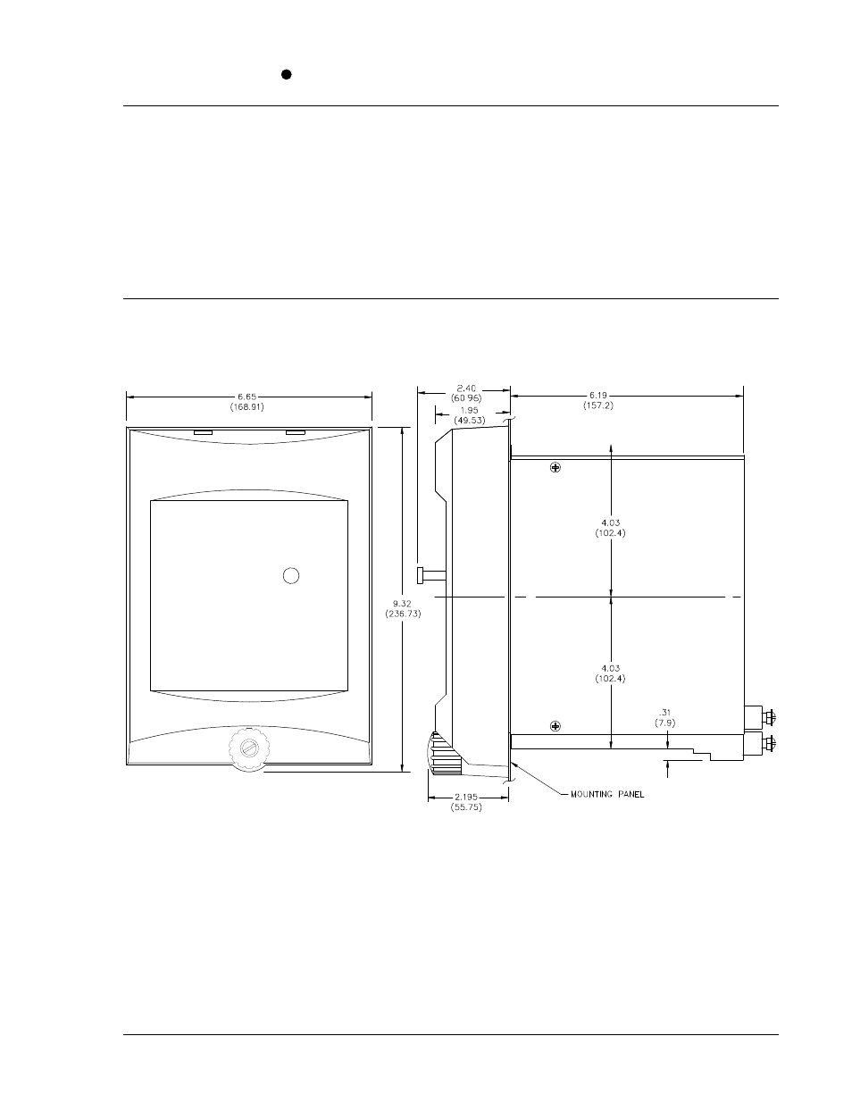 General, Mounting, Section 4 | Installation -1, General -1, Mounting -1 | Basler Electric BE1-50/51B-232 User Manual | Page 31 / 64