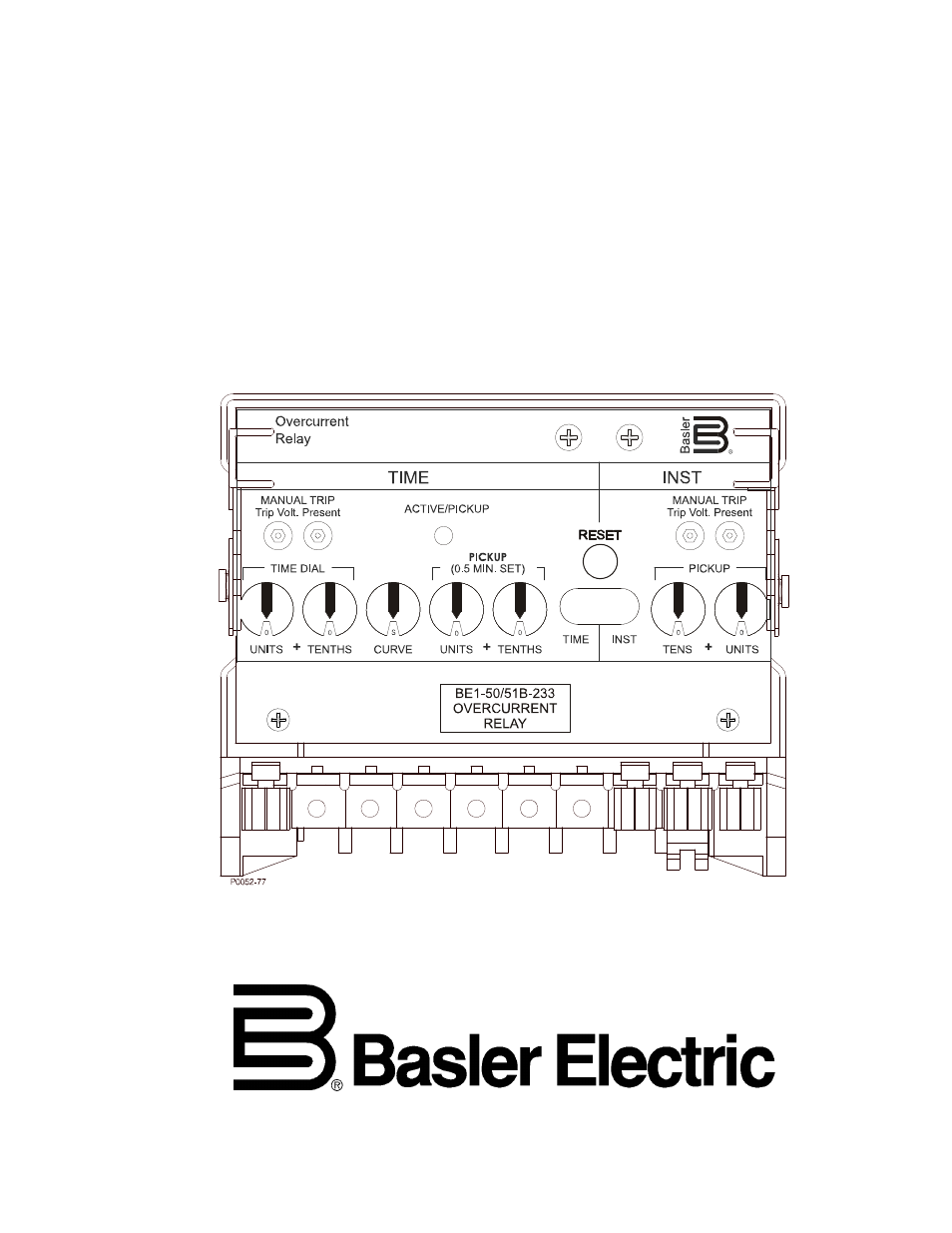 Basler Electric BE1-50/51B-233 User Manual | 60 pages