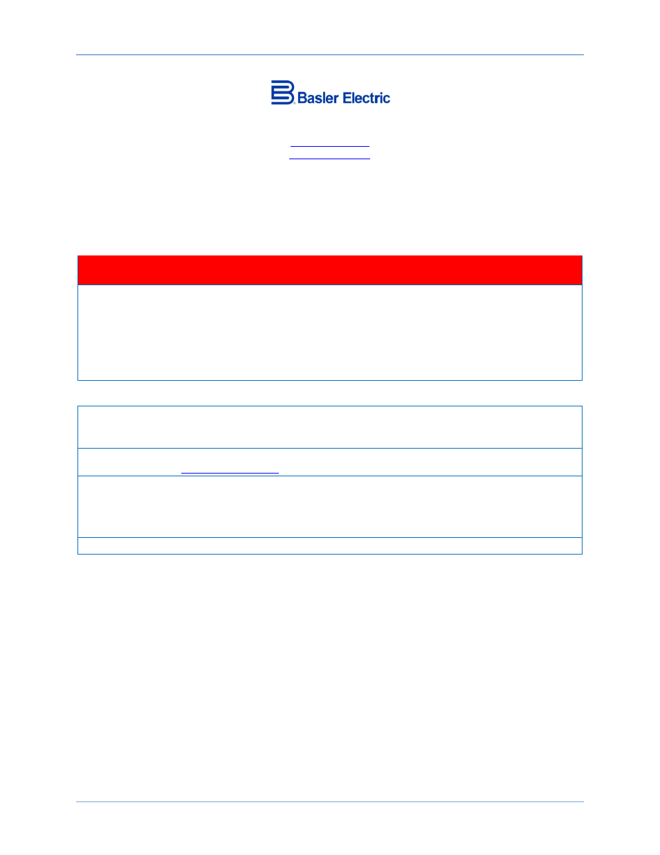 Basler Electric BE1-50/51B-240 User Manual | Page 4 / 52