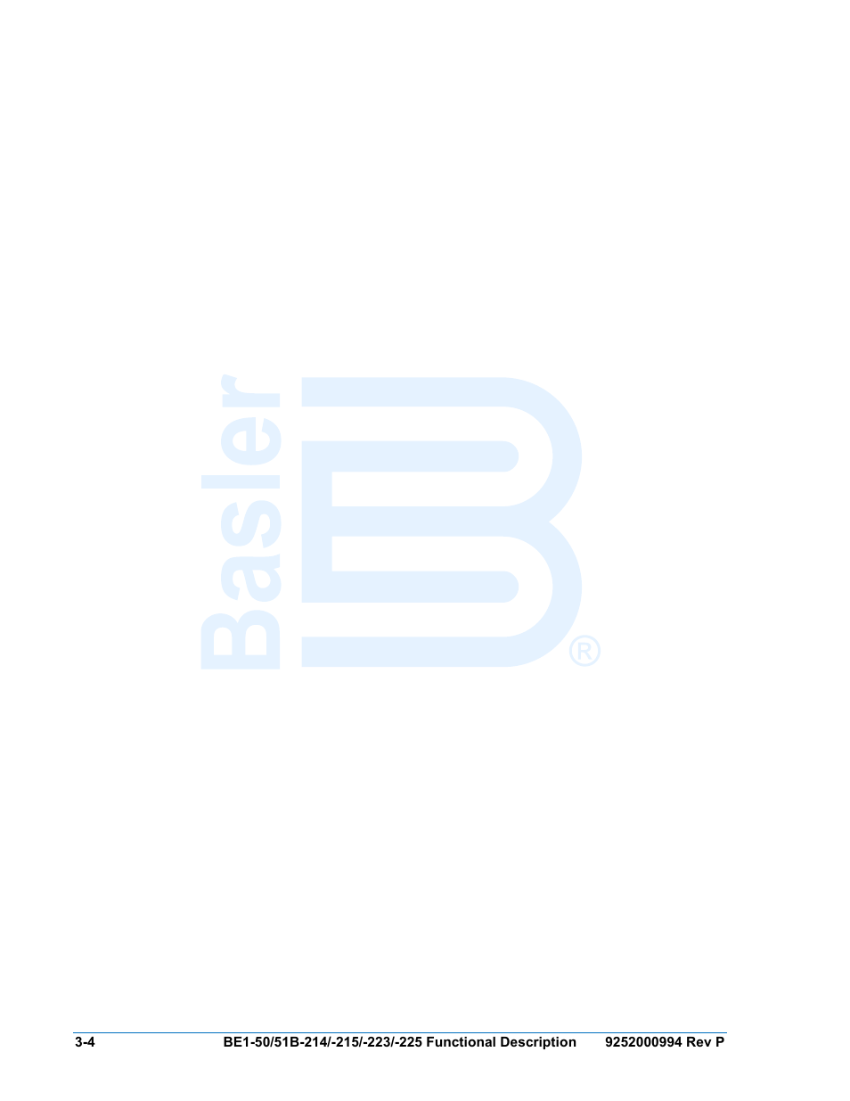 Basler Electric BE1-50/51B-121 User Manual | Page 34 / 72