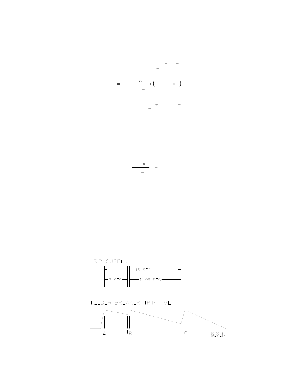 Figure 4-5. coordination timing diagram -5 | Basler Electric BE1-50/51B-218 User Manual | Page 37 / 68