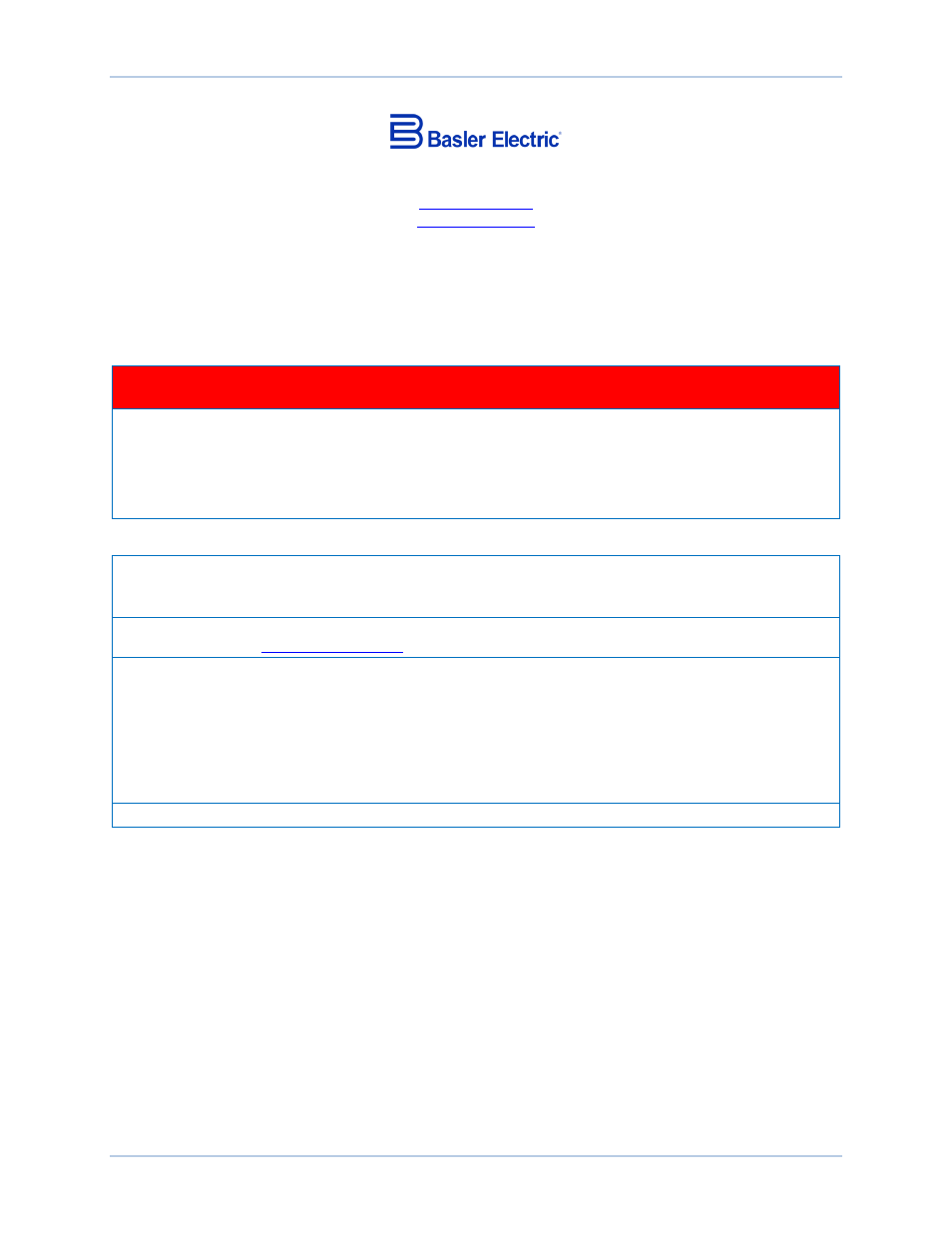 Basler Electric BE1-50/51B-219 User Manual | Page 4 / 52
