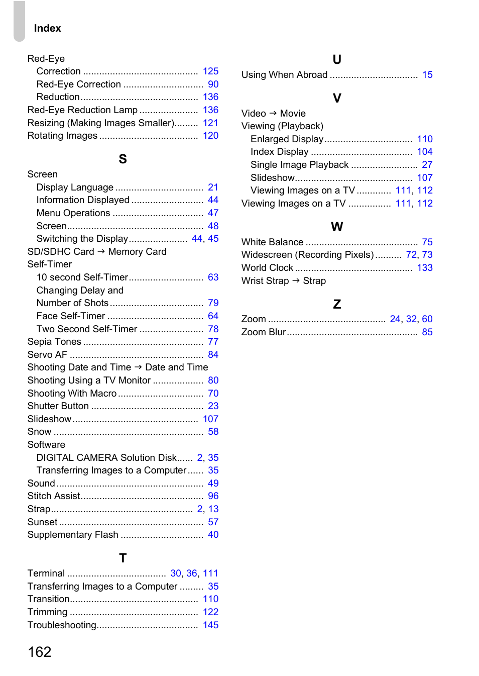 Canon IXUS 990IS User Manual | Page 162 / 162