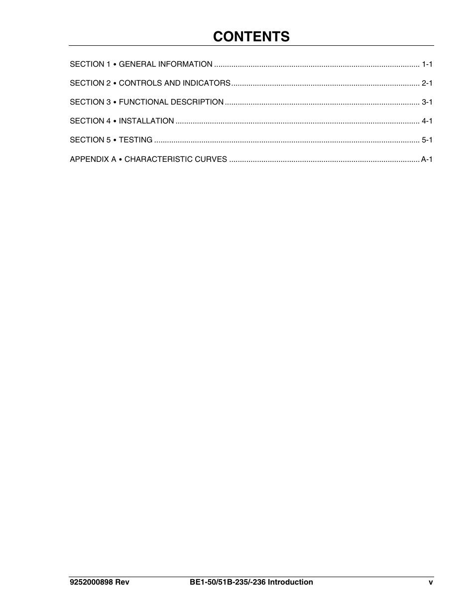 Basler Electric BE1-50/51B-235 User Manual | Page 7 / 68
