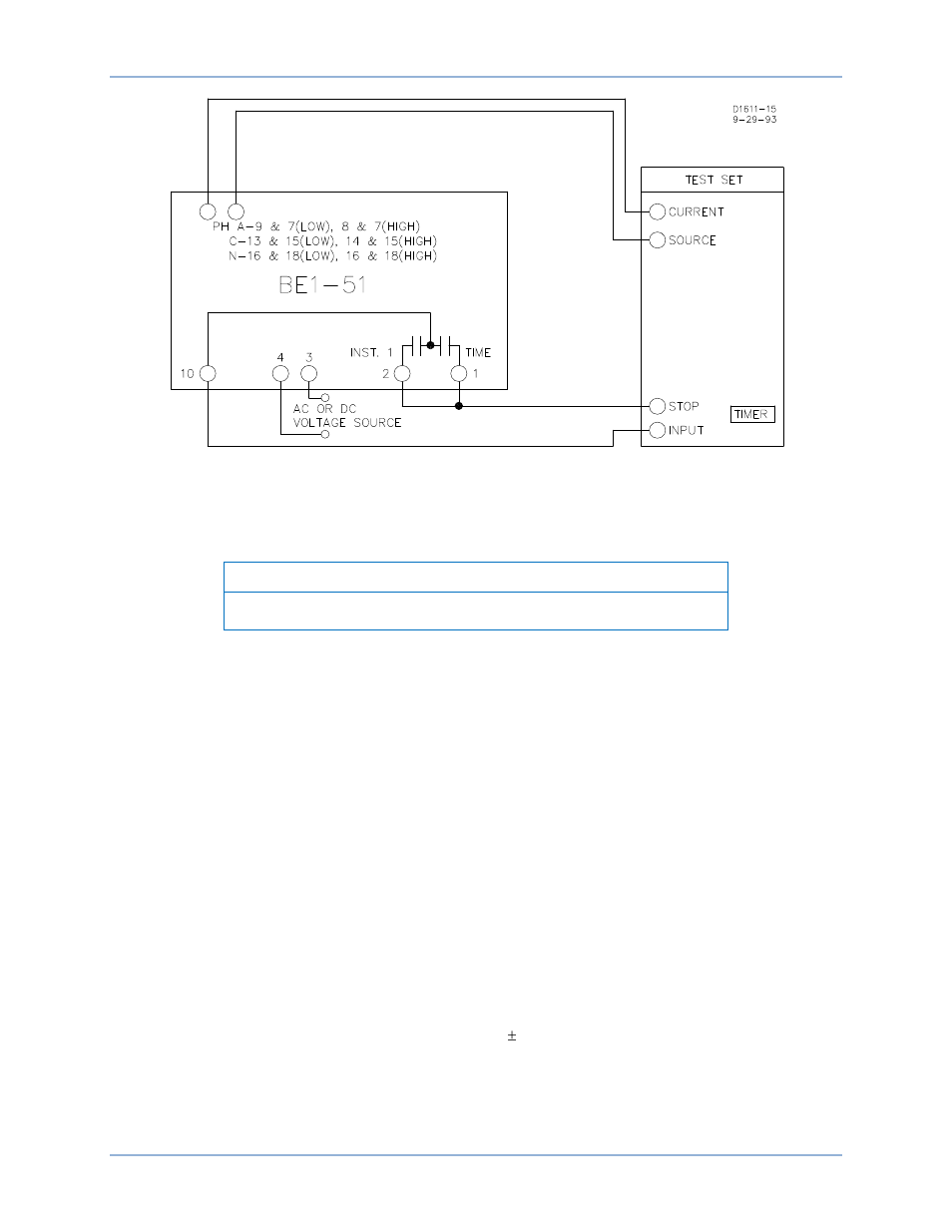 Time overcurrent pickup test, Ugh 27 | Basler Electric BE1-51 User Manual | Page 44 / 100