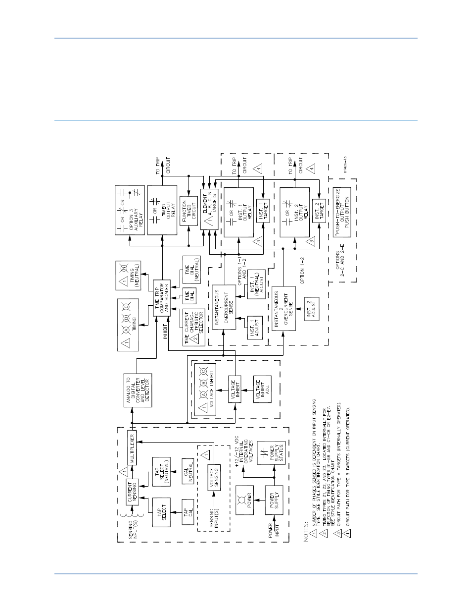 Functional description, Block diagram analysis | Basler Electric BE1-51/27C User Manual | Page 17 / 112