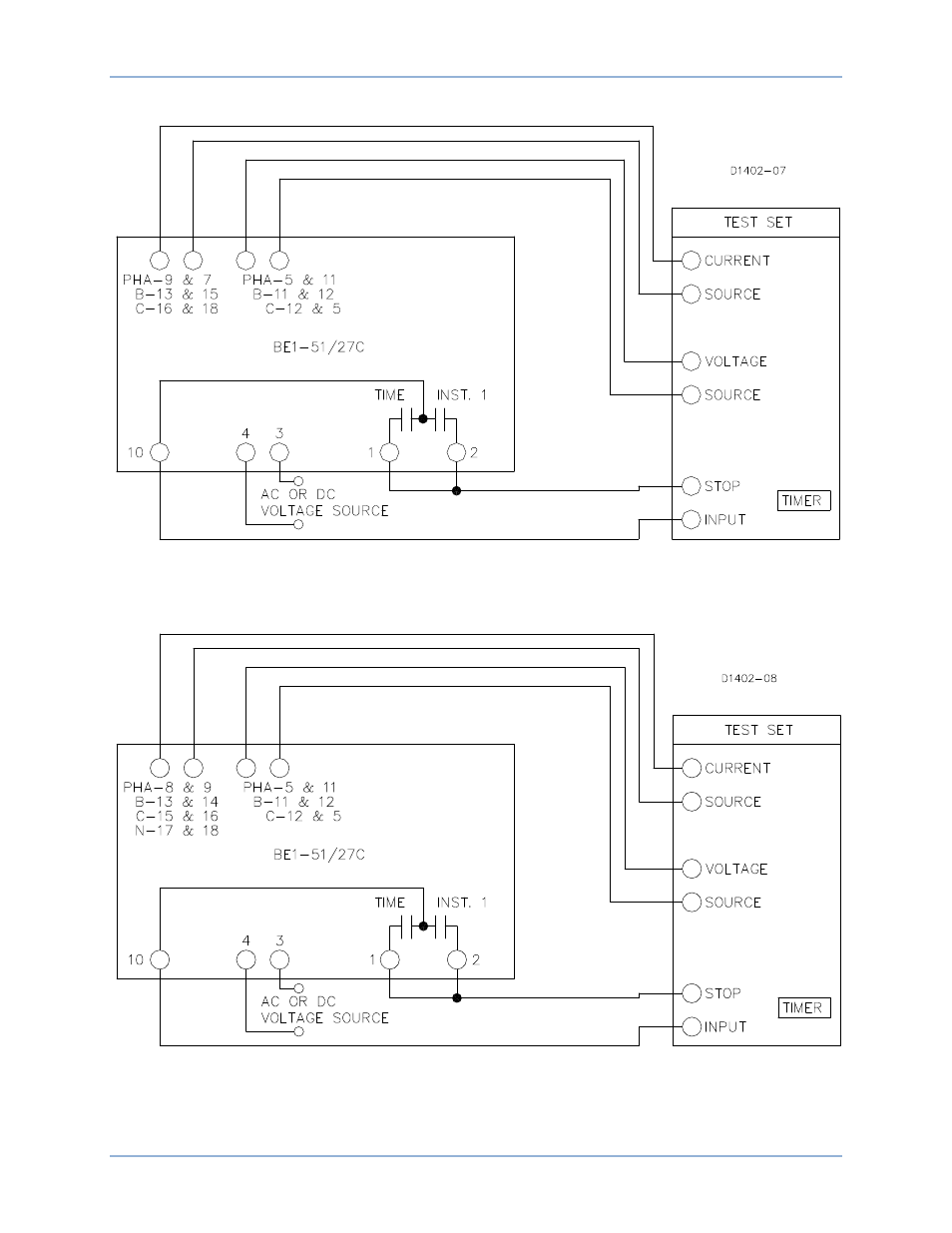 Figure 33, Figure 34 | Basler Electric BE1-51/27C User Manual | Page 50 / 112