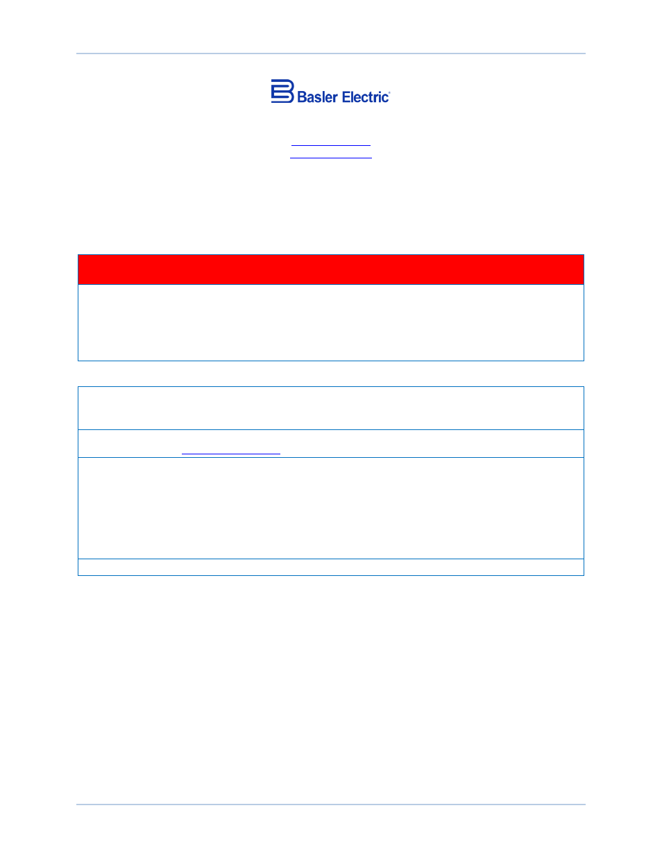 Basler Electric BE1-51/27R User Manual | Page 4 / 114