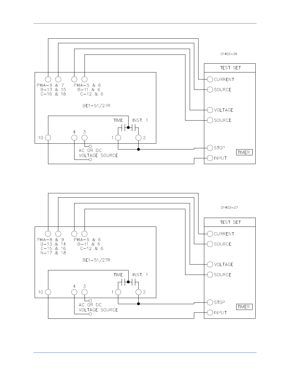 O figure 30, O figure 31 | Basler Electric BE1-51/27R User Manual | Page 49 / 114