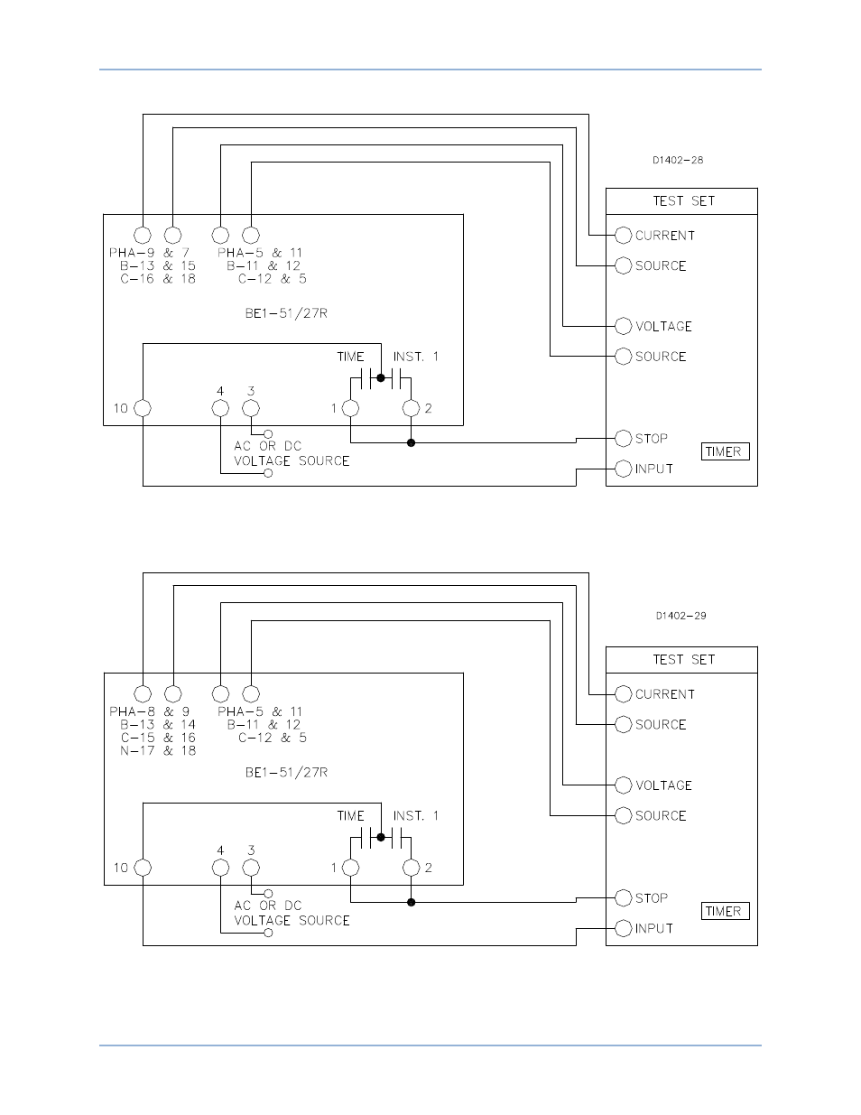 O figure 32, O figure 33 | Basler Electric BE1-51/27R User Manual | Page 50 / 114