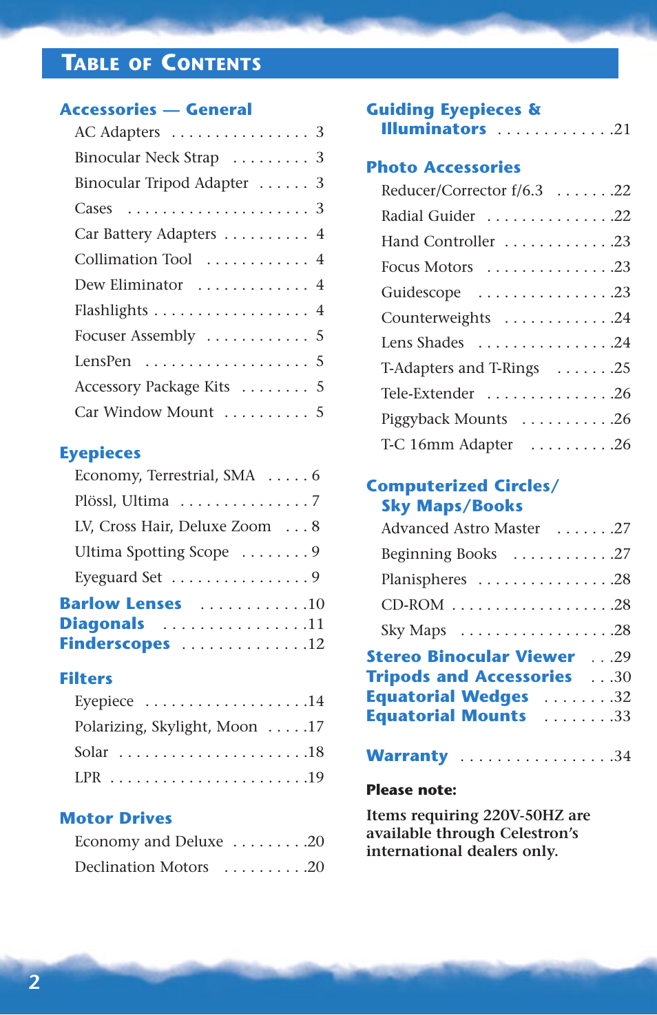 Canon 93517 User Manual | Page 2 / 36