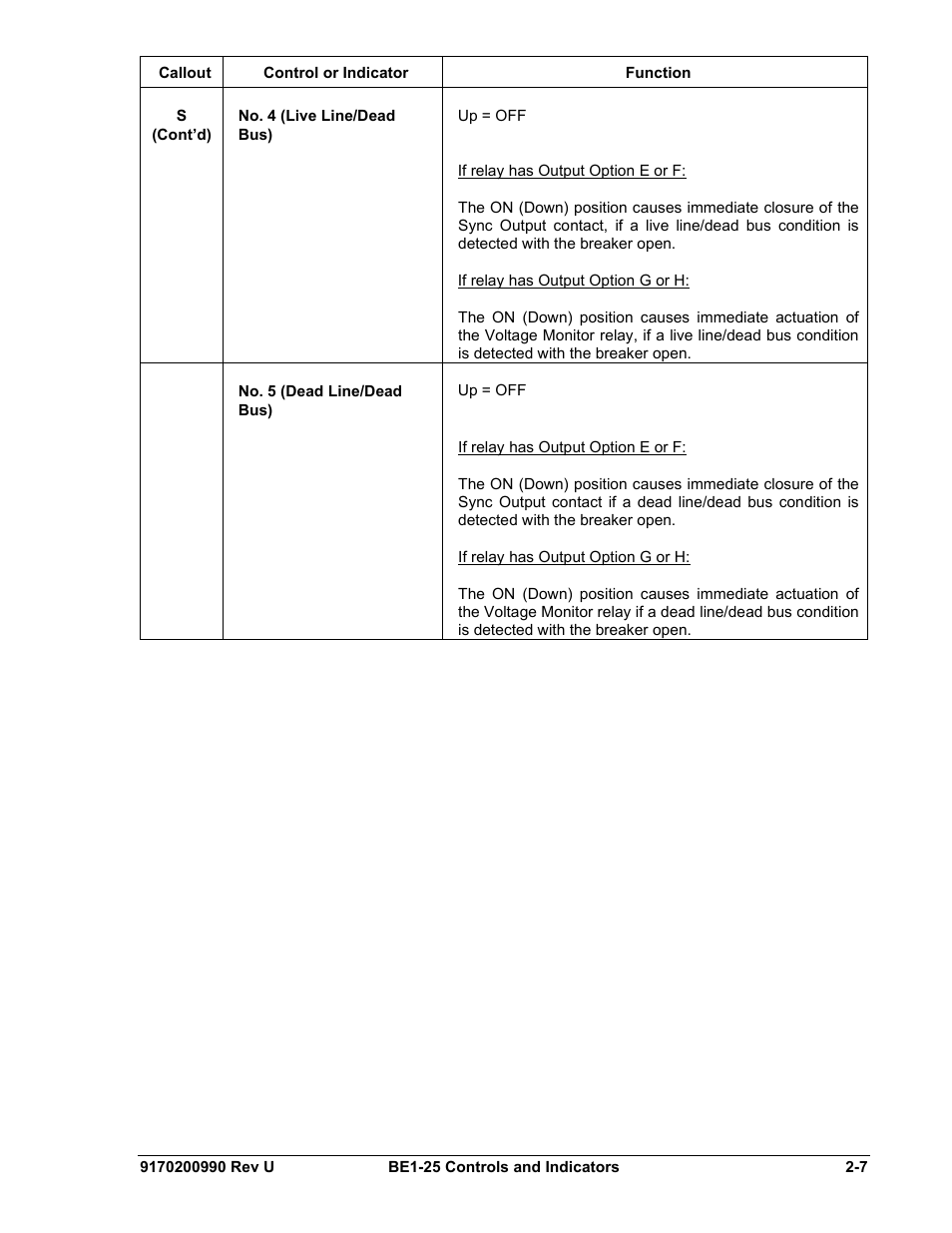 Basler Electric BE1-25 User Manual | Page 31 / 66