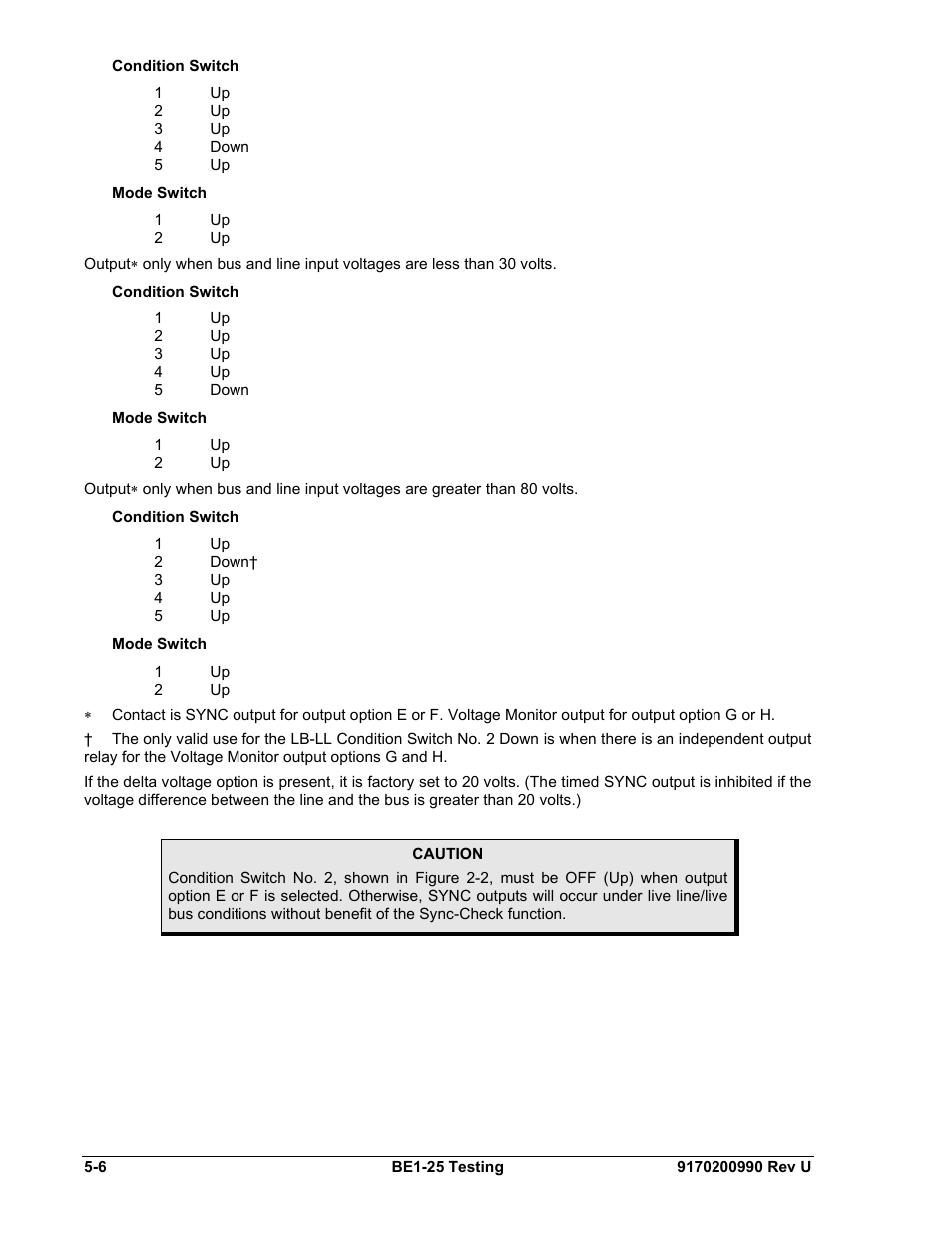Basler Electric BE1-25 User Manual | Page 62 / 66