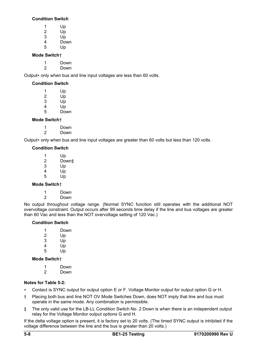 Basler Electric BE1-25 User Manual | Page 64 / 66