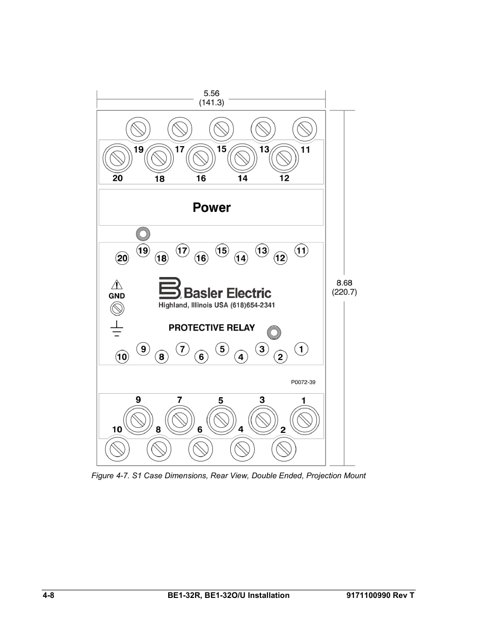 Basler Electric BE1-32R User Manual | Page 46 / 82