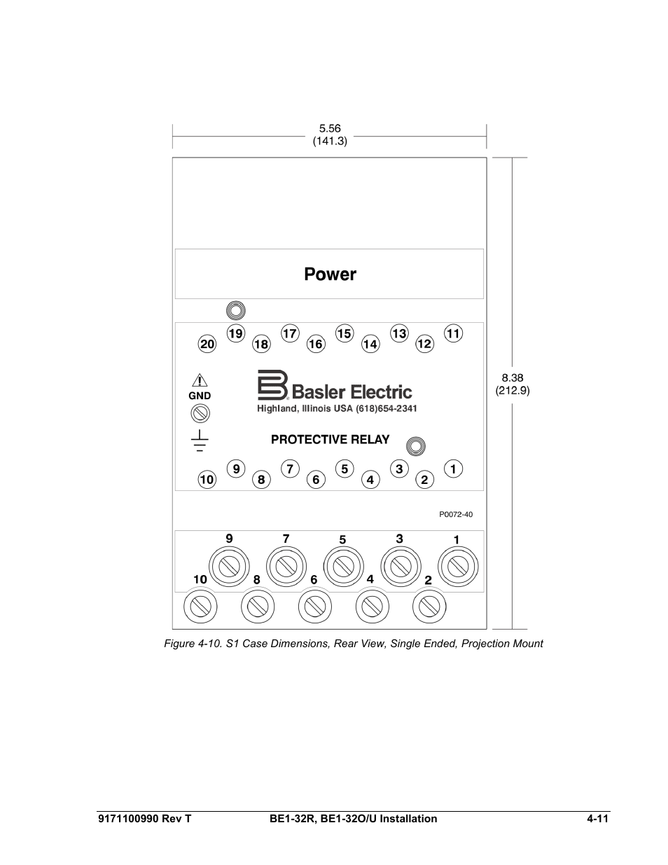 Basler Electric BE1-32R User Manual | Page 49 / 82