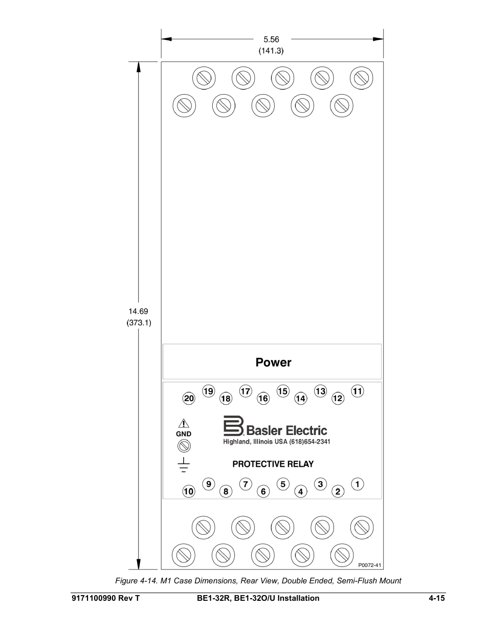 Basler Electric BE1-32R User Manual | Page 53 / 82
