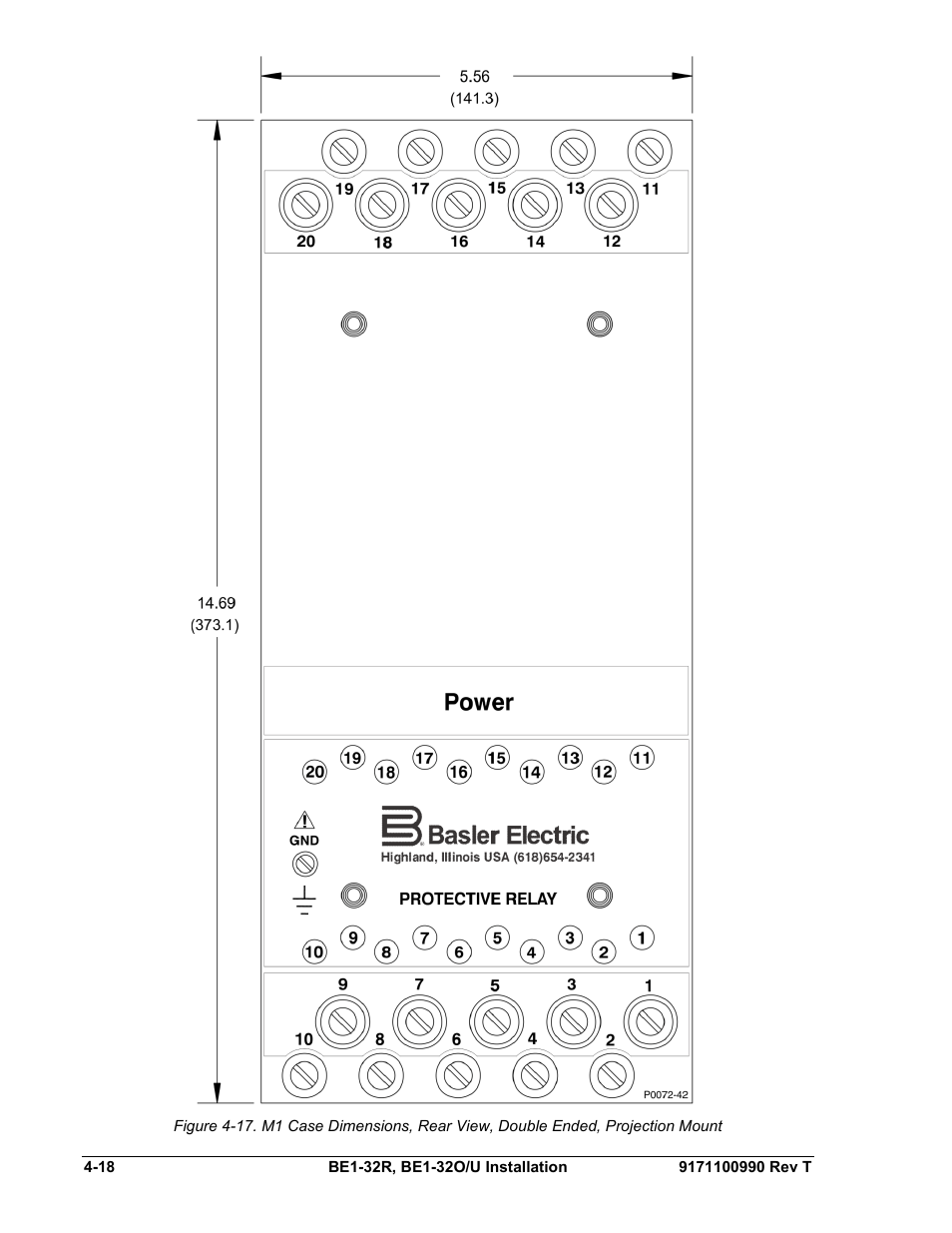 Basler Electric BE1-32R User Manual | Page 56 / 82