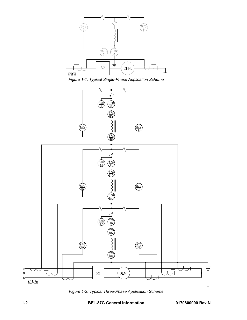 Basler Electric BE1-87G User Manual | Page 12 / 68