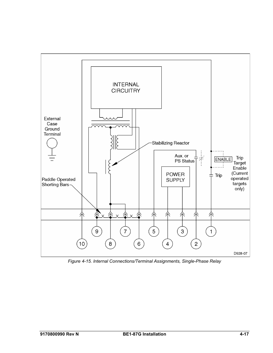 N figure 4-15 | Basler Electric BE1-87G User Manual | Page 47 / 68