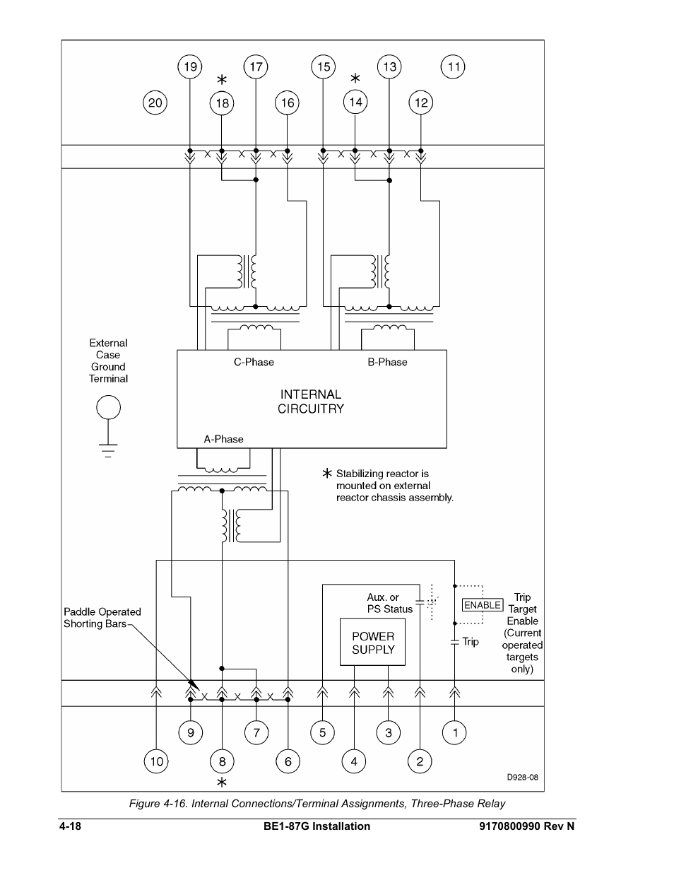 N figure 4-16 | Basler Electric BE1-87G User Manual | Page 48 / 68