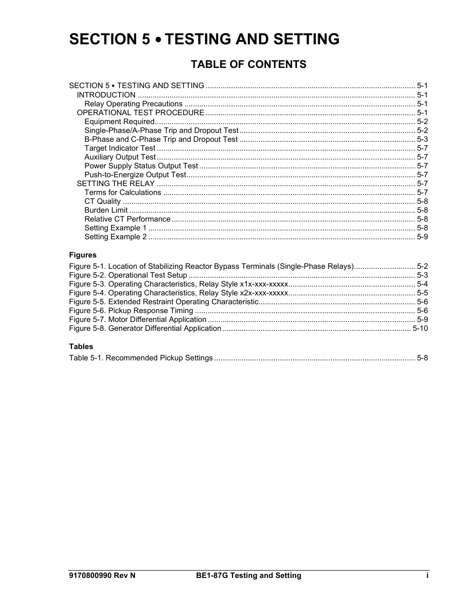 Basler Electric BE1-87G User Manual | Page 55 / 68